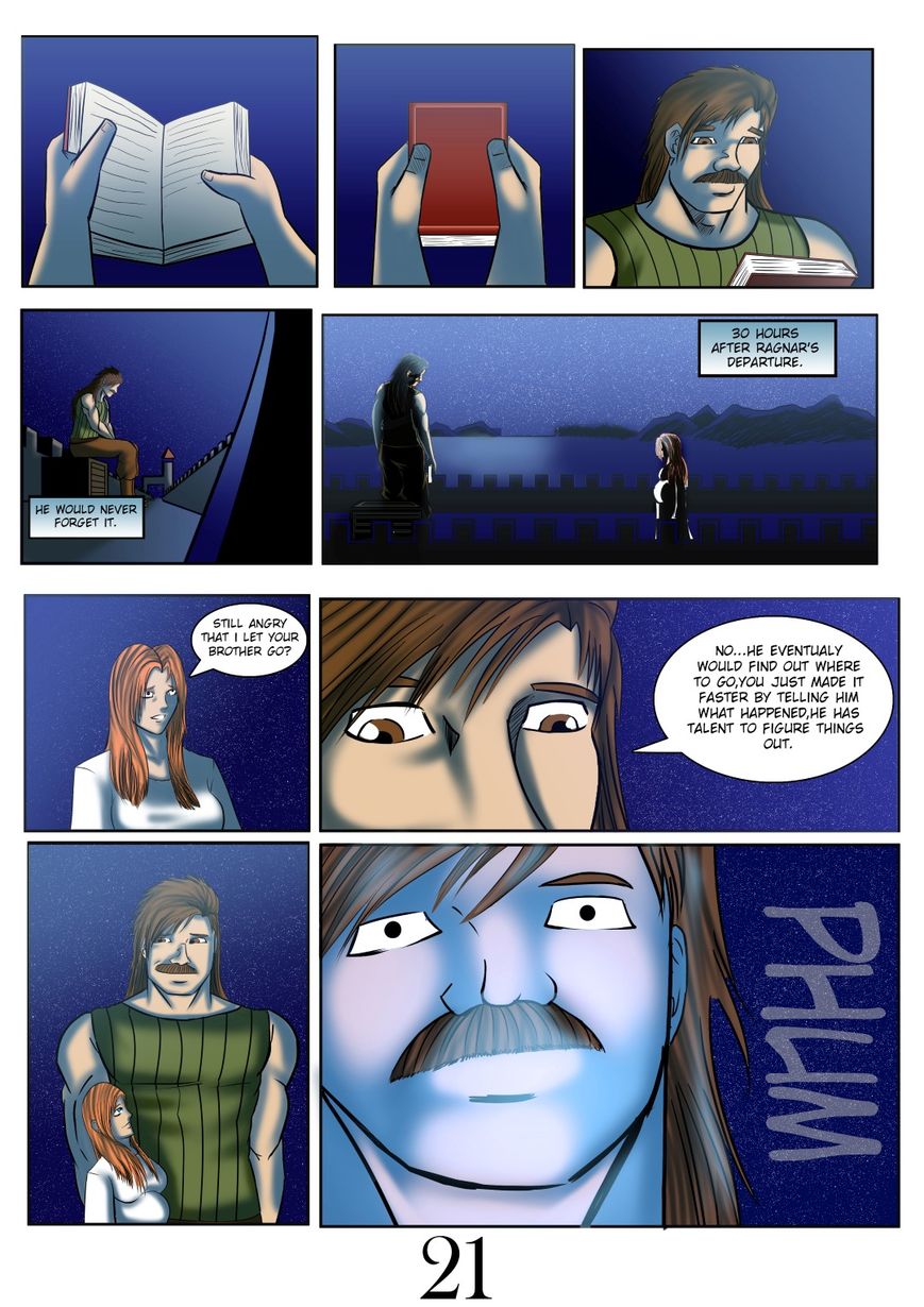 A Tale shaped in Ice Chapter 3 page 21 - Chapter 3 : Scar