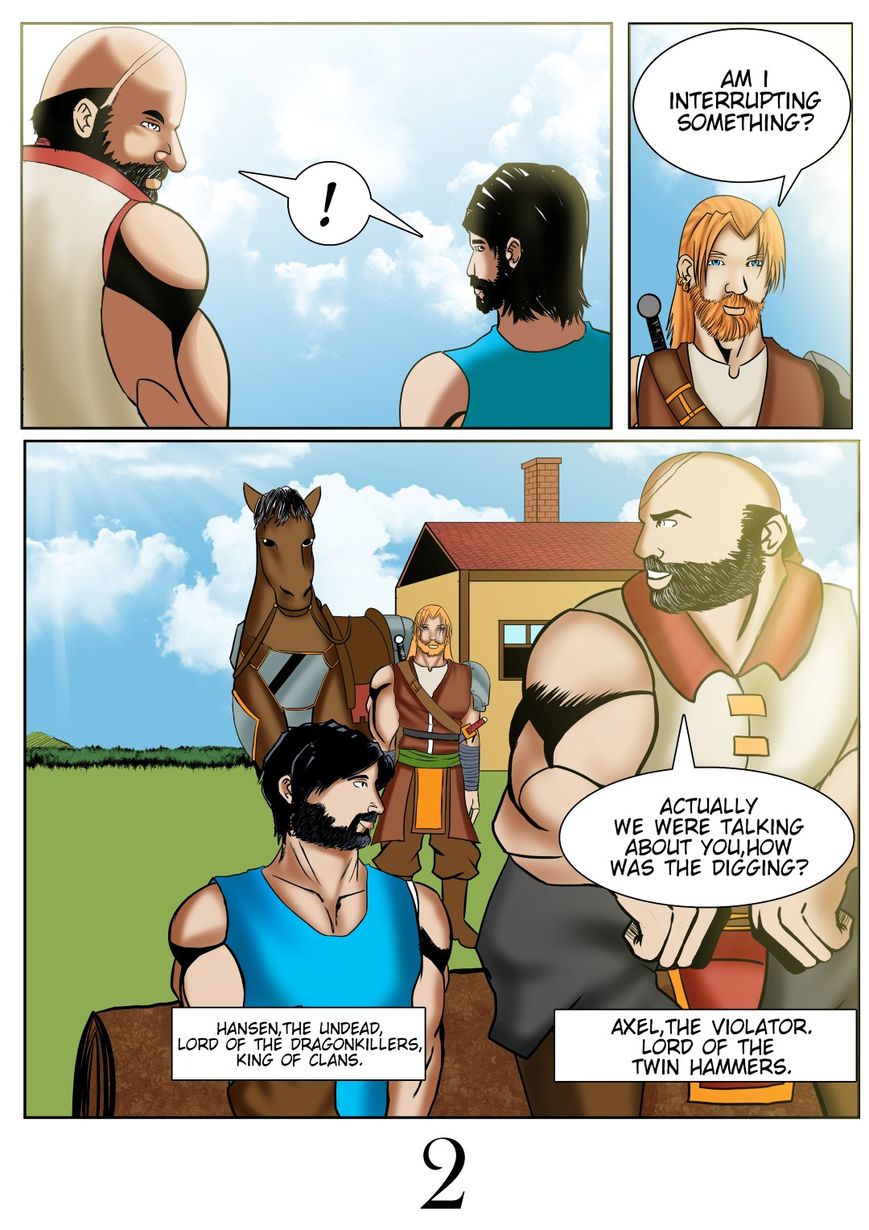 A Tale shaped in Ice Chapter 3 page 3 - Chapter 3 : Scar