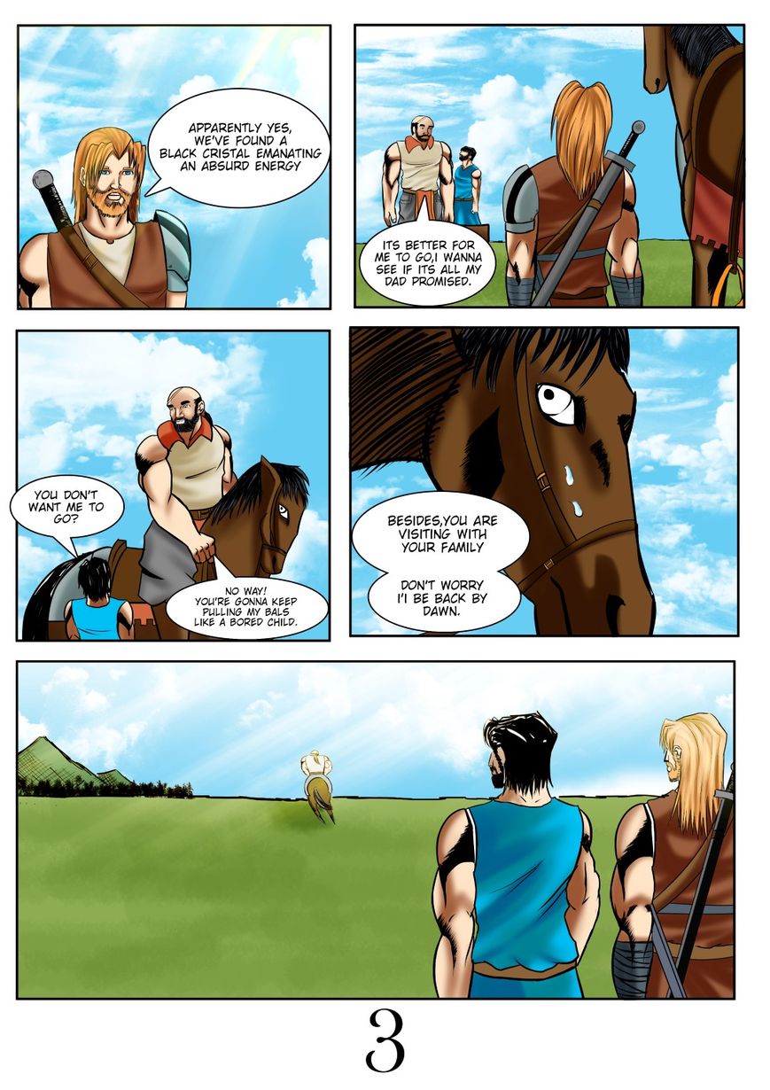 A Tale shaped in Ice Chapter 3 page 4 - Chapter 3 : Scar