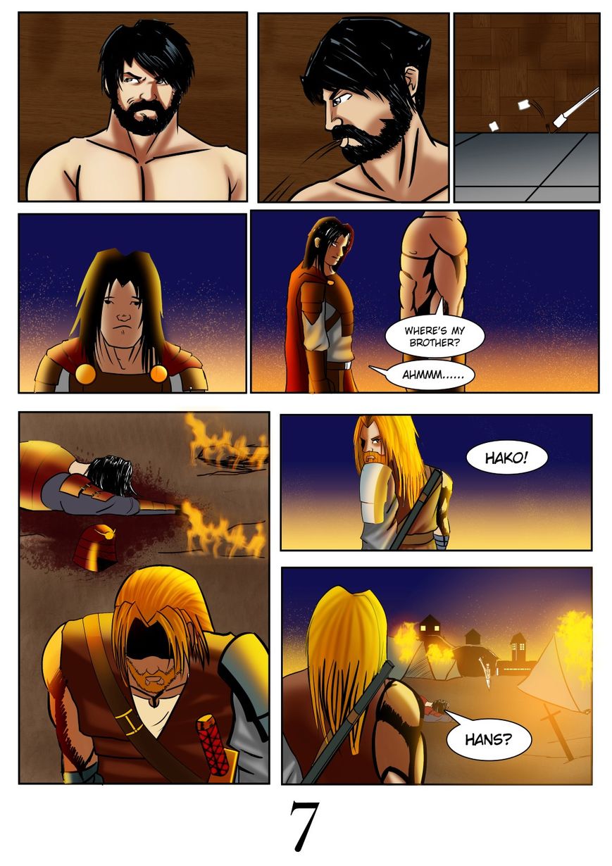 A Tale shaped in Ice Chapter 3 page 8 - Chapter 3 : Scar