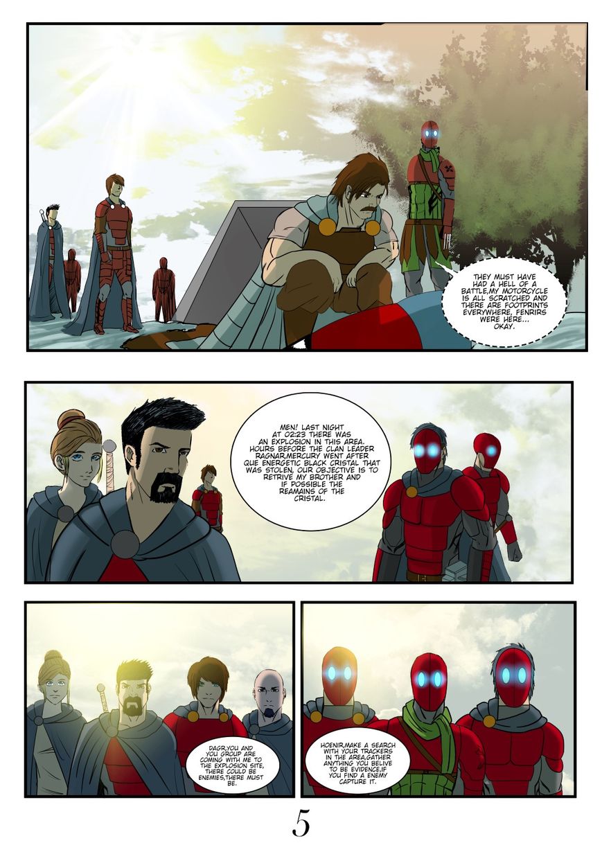 A Tale shaped in Ice Chapter 5 page 6 - Chapter 5 : Consequence