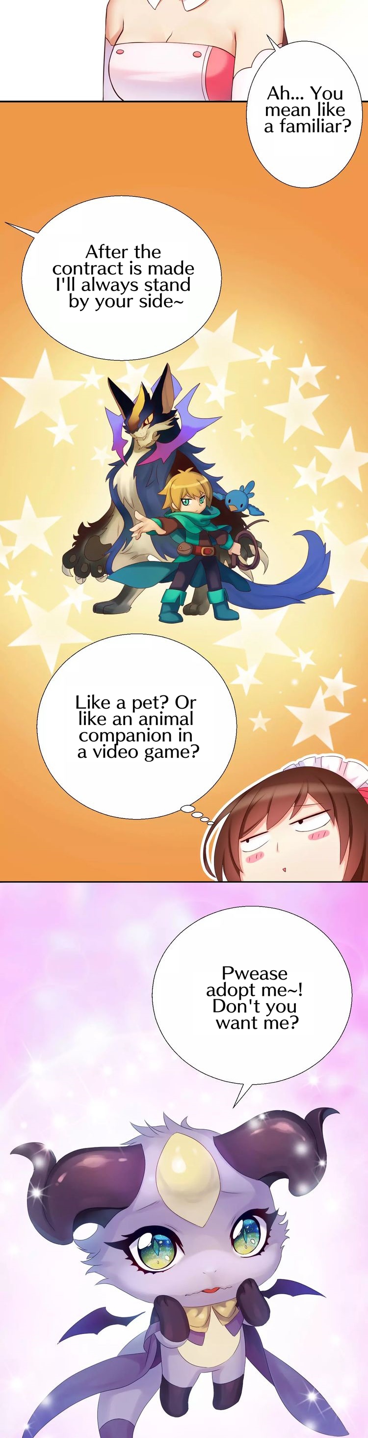 A Taste of Love Chapter 13 page 24 - Chapter 13: Forming a magical contract?!