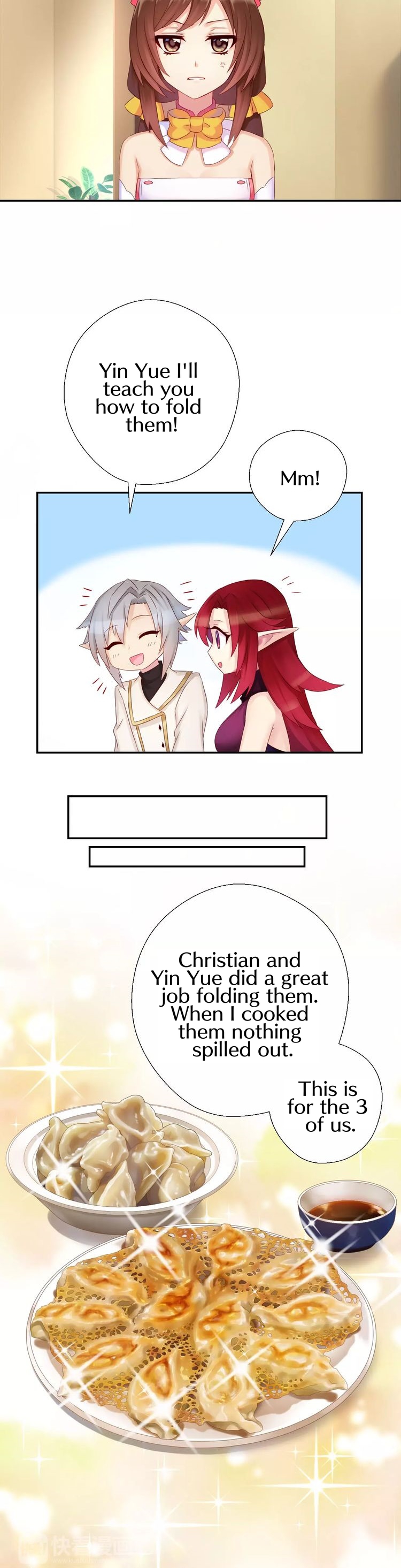 A Taste of Love Chapter 15.5 page 24 - Chapter 15.5: New year's special - Folding dumplings