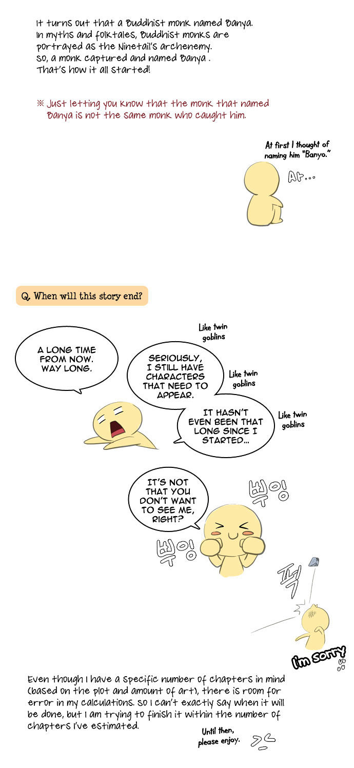 A Thousand Years Ninetails Chapter 33.5 page 7 - Chapter 33.5 : Summary and Bonus Chapter