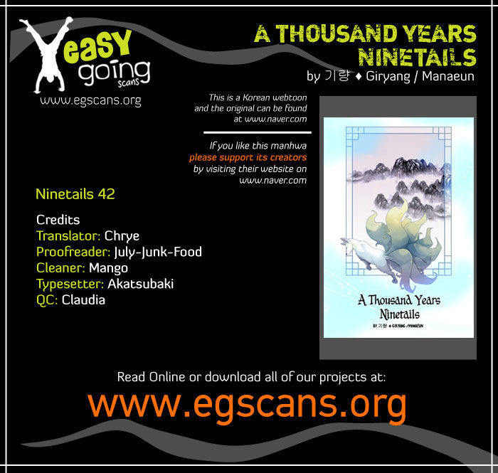 A Thousand Years Ninetails Chapter 42 page 1 - Chapter 42 : Moment