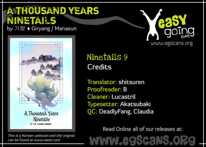 A Thousand Years Ninetails Chapter 9 page 1 - Chapter 9 : Heoju (2)