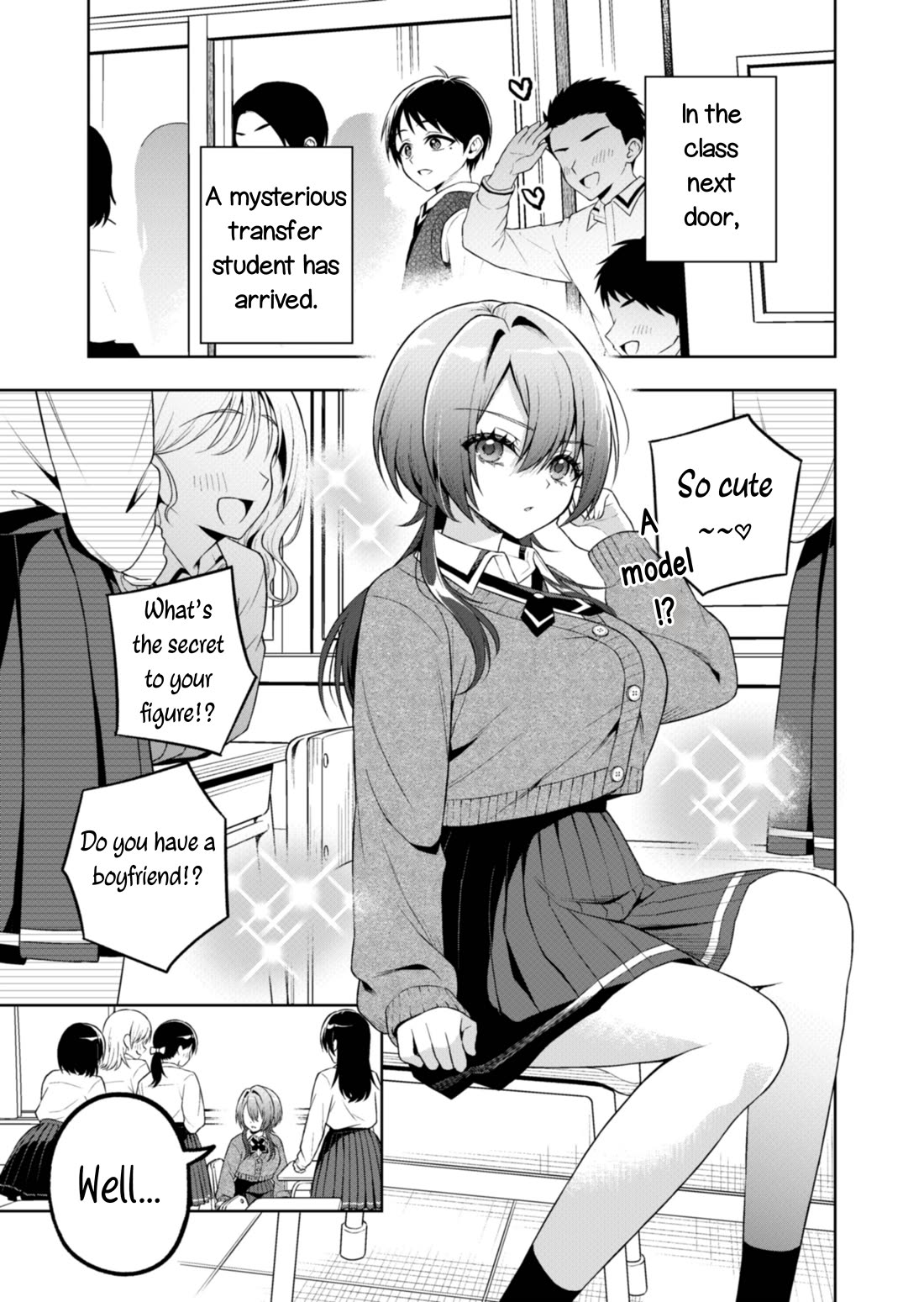 A Tom↑Boy↓ High School Girl Who Acts Way Too Much like a 4th Grade Boy — It’s Hilarious Chapter 0 page 1 - Oneshot
