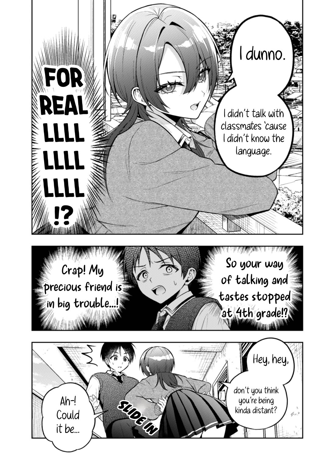 A Tom↑Boy↓ High School Girl Who Acts Way Too Much like a 4th Grade Boy — It’s Hilarious Chapter 0 page 9 - Oneshot