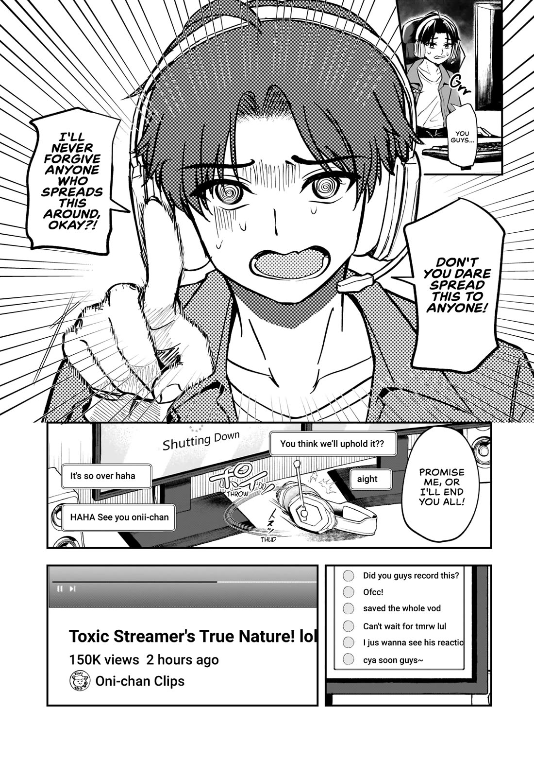 A Toxic 20-Year-Old Game Streamer Accidentally Reveals His Nice Personality Because He Forgot to End the Stream Chapter 1 page 22 - Chapter 1: The Agitated Oni-chan