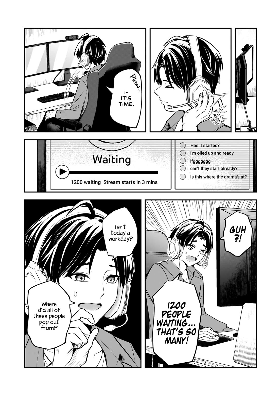 A Toxic 20-Year-Old Game Streamer Accidentally Reveals His Nice Personality Because He Forgot to End the Stream Chapter 1 page 28 - Chapter 1: The Agitated Oni-chan