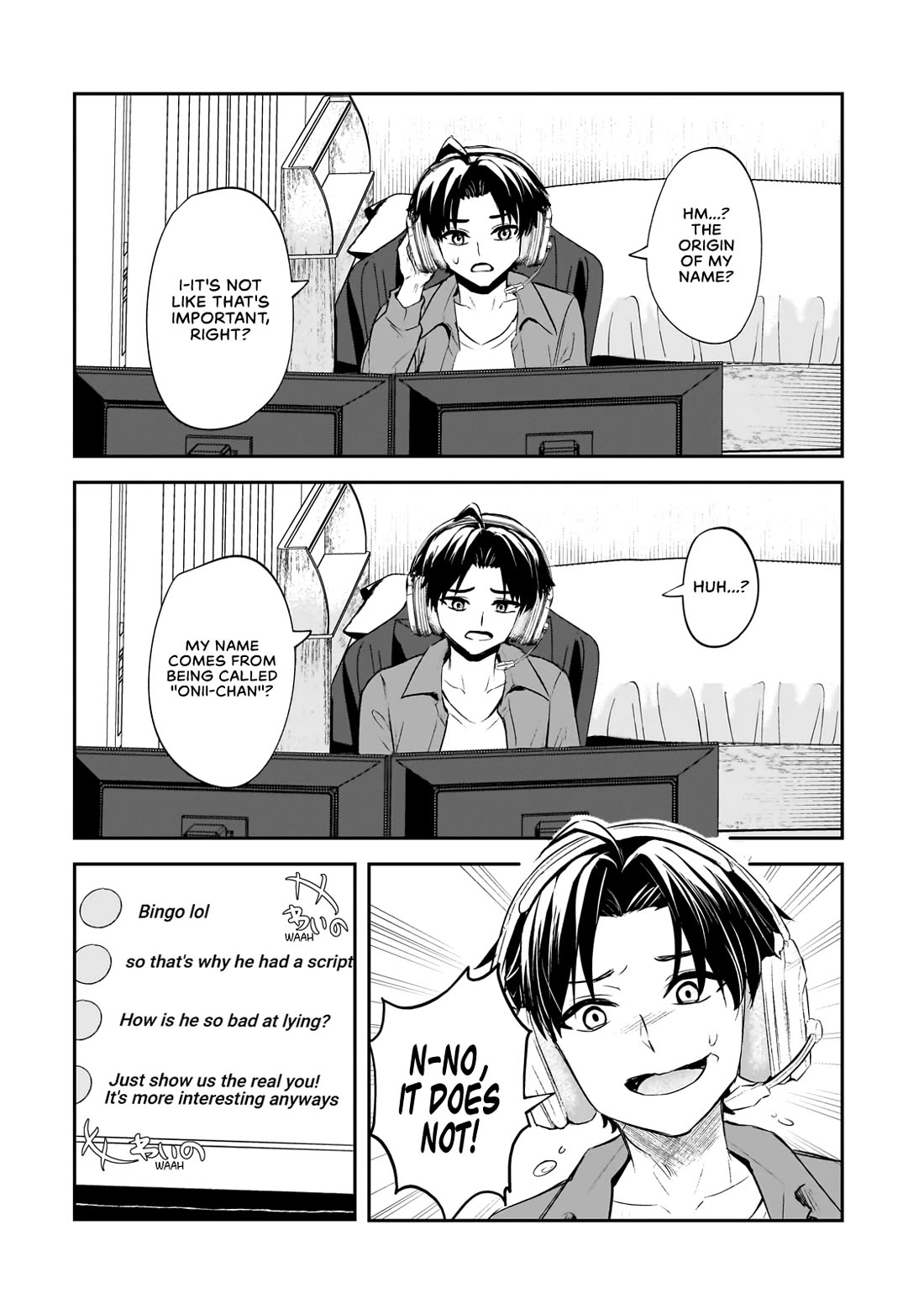 A Toxic 20-Year-Old Game Streamer Accidentally Reveals His Nice Personality Because He Forgot to End the Stream Chapter 1 page 31 - Chapter 1: The Agitated Oni-chan