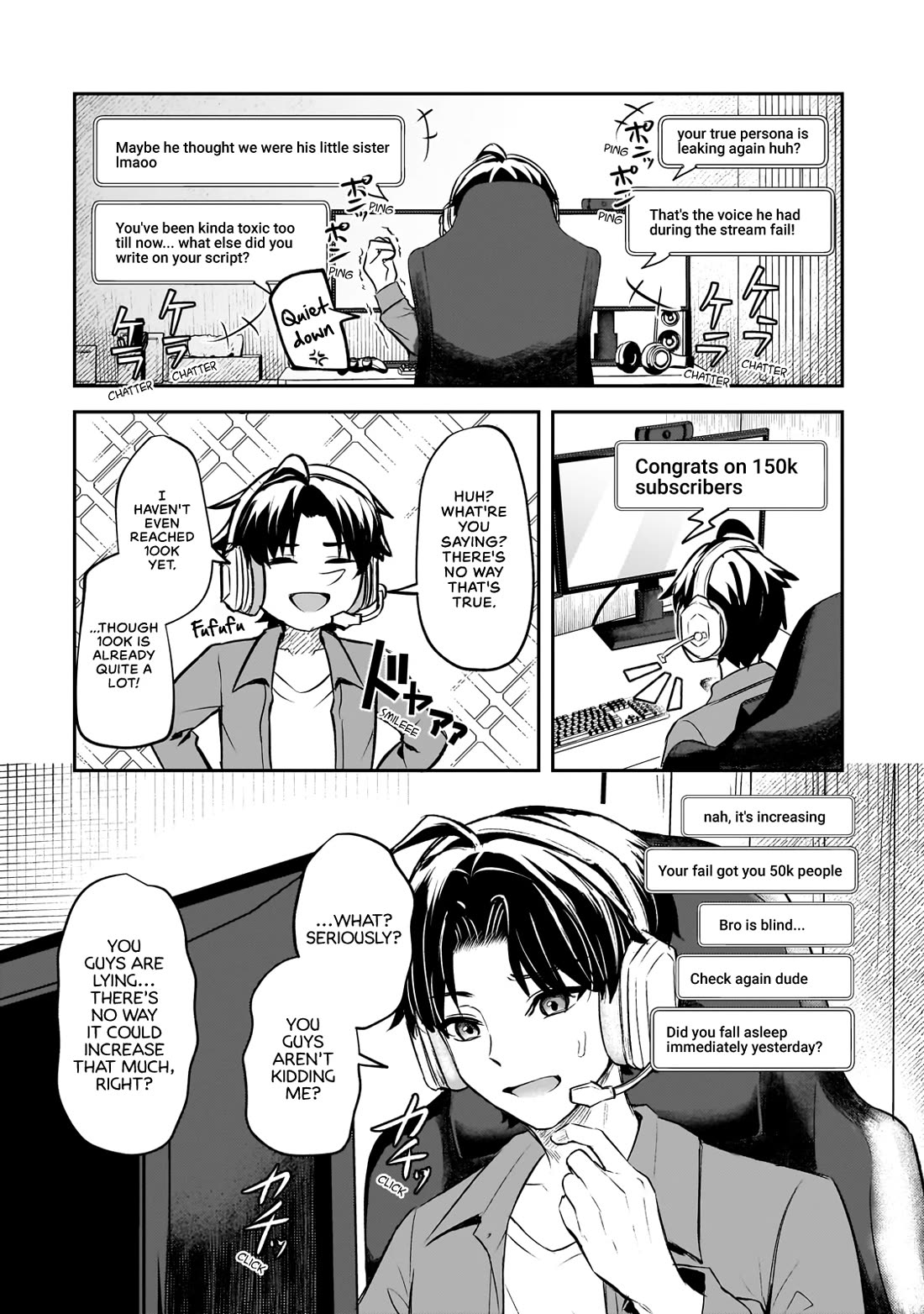 A Toxic 20-Year-Old Game Streamer Accidentally Reveals His Nice Personality Because He Forgot to End the Stream Chapter 1 page 37 - Chapter 1: The Agitated Oni-chan