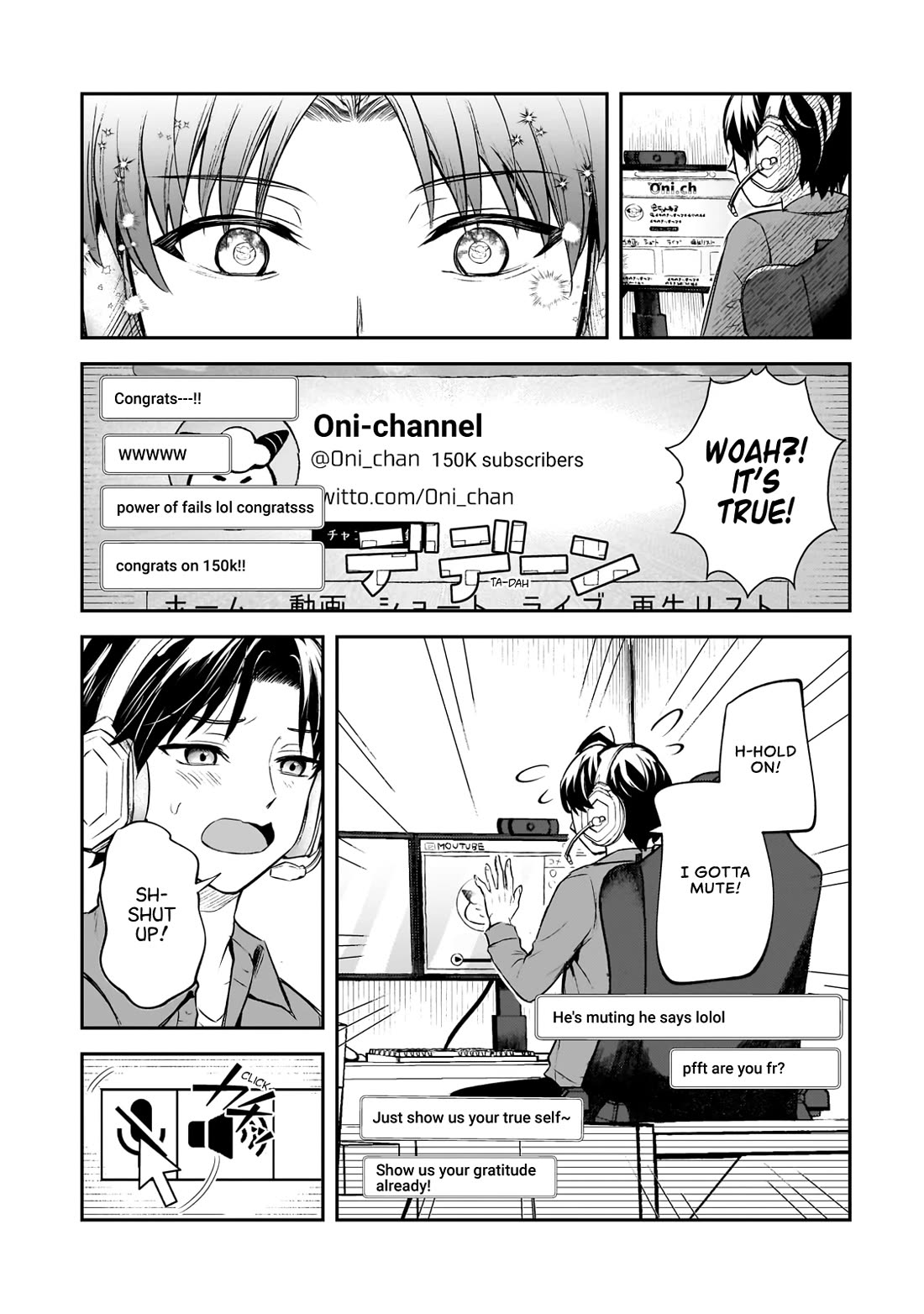 A Toxic 20-Year-Old Game Streamer Accidentally Reveals His Nice Personality Because He Forgot to End the Stream Chapter 1 page 38 - Chapter 1: The Agitated Oni-chan