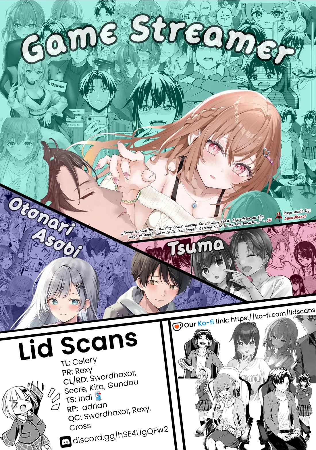 A Toxic 20-Year-Old Game Streamer Accidentally Reveals His Nice Personality Because He Forgot to End the Stream Chapter 10.5 page 6 - Chapter 10.5: Vol. 2 Special Chapter