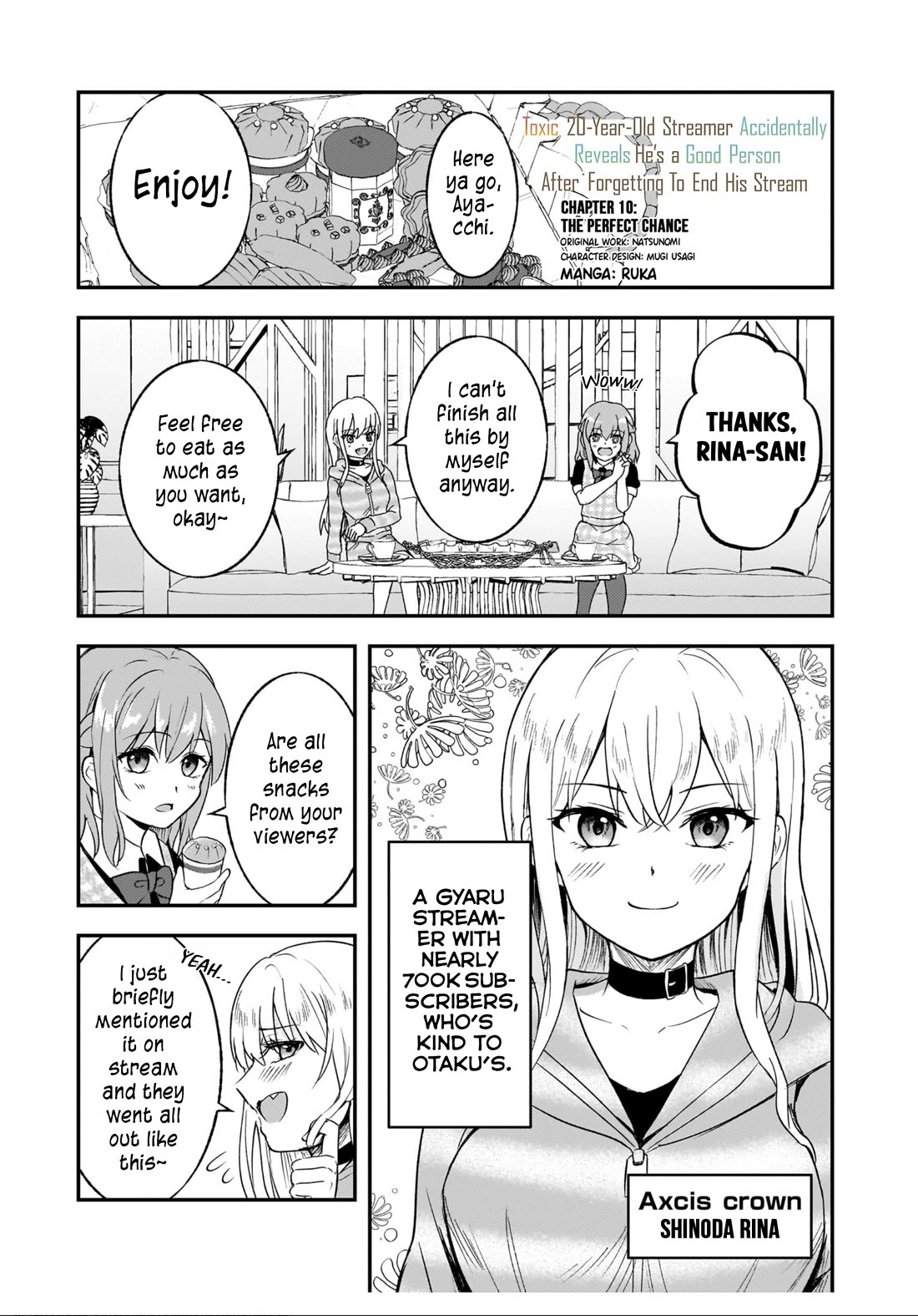 A Toxic 20-Year-Old Game Streamer Accidentally Reveals His Nice Personality Because He Forgot to End the Stream Chapter 10 page 1 - Chapter 10: The Perfect Chance