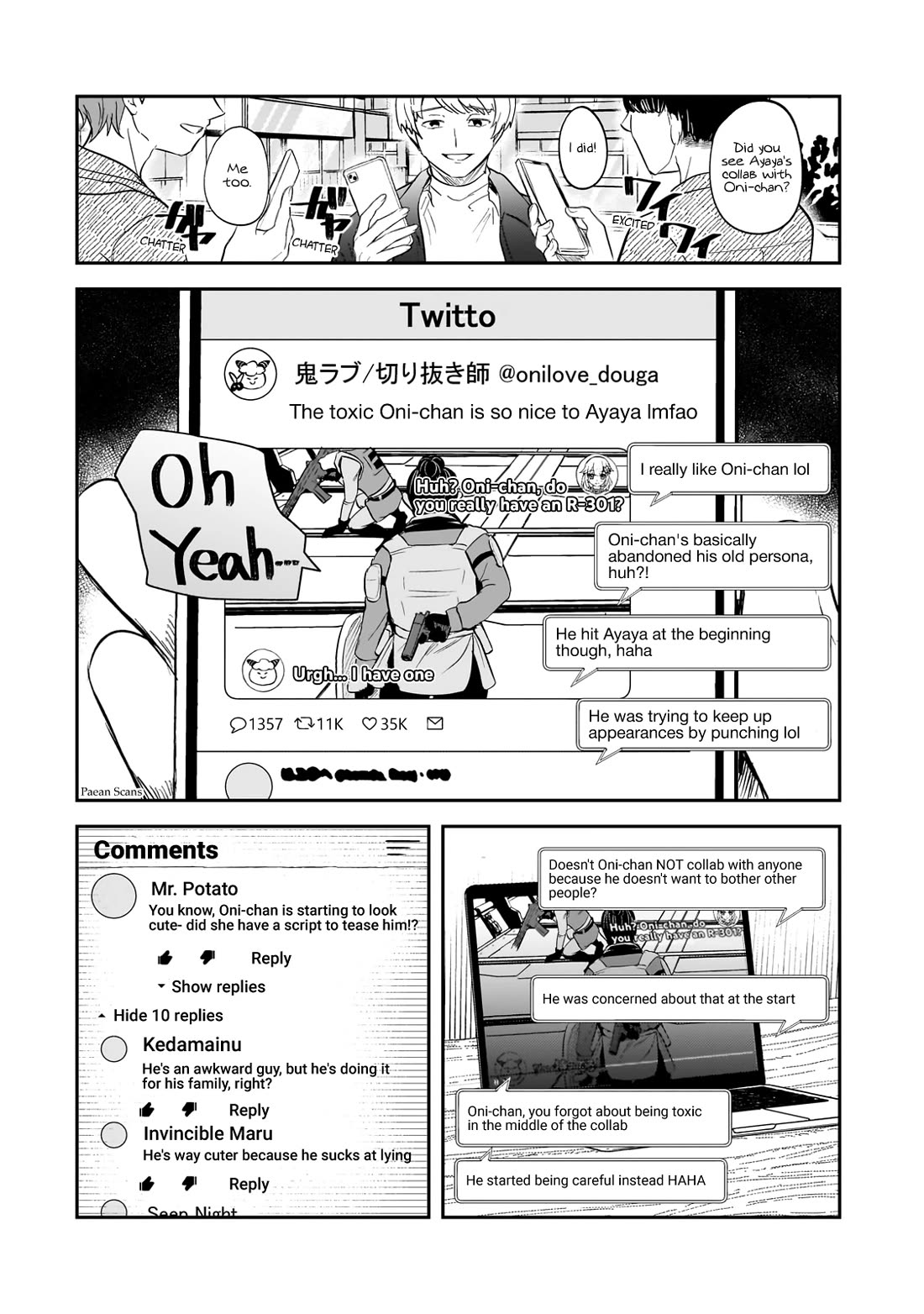A Toxic 20-Year-Old Game Streamer Accidentally Reveals His Nice Personality Because He Forgot to End the Stream Chapter 2 page 29 - Chapter 2