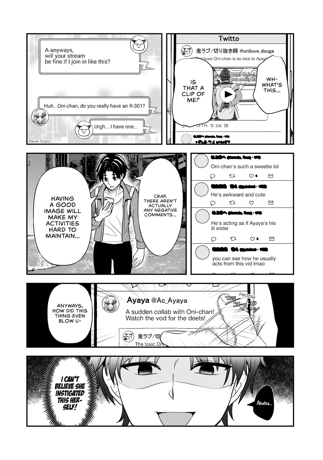 A Toxic 20-Year-Old Game Streamer Accidentally Reveals His Nice Personality Because He Forgot to End the Stream Chapter 3.2 page 12 - Chapter 3.2: Video Clips