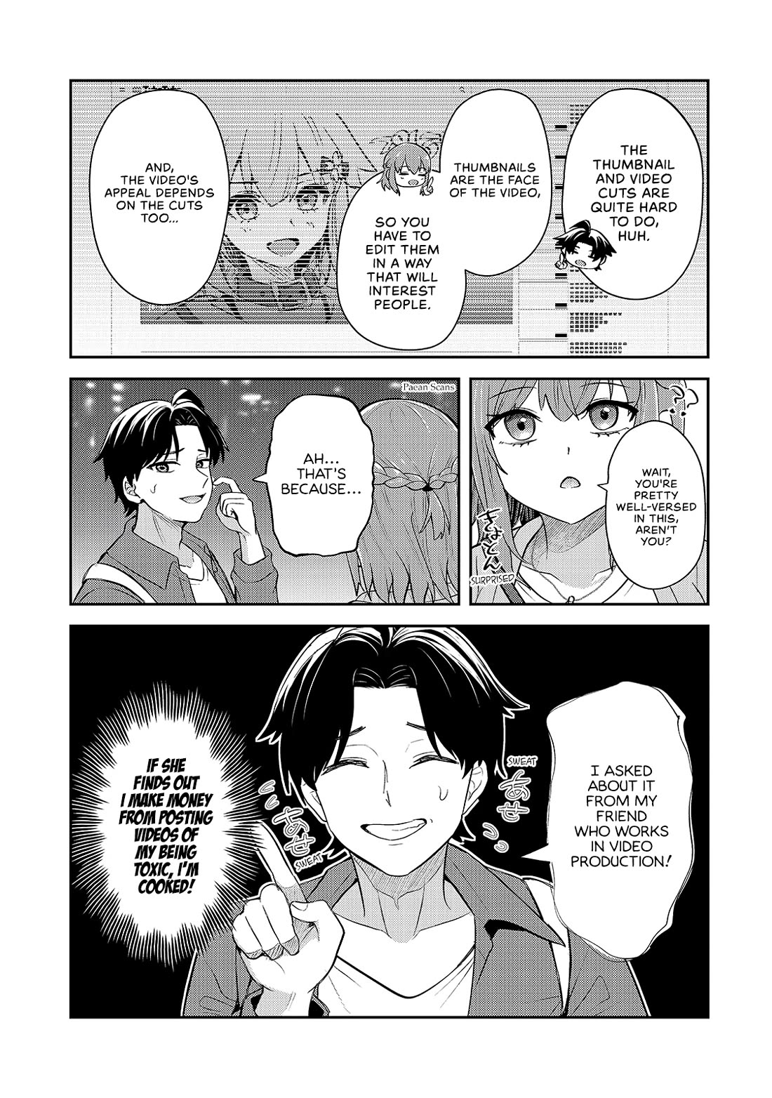 A Toxic 20-Year-Old Game Streamer Accidentally Reveals His Nice Personality Because He Forgot to End the Stream Chapter 3 page 14 - Chapter 3: Video Clips
