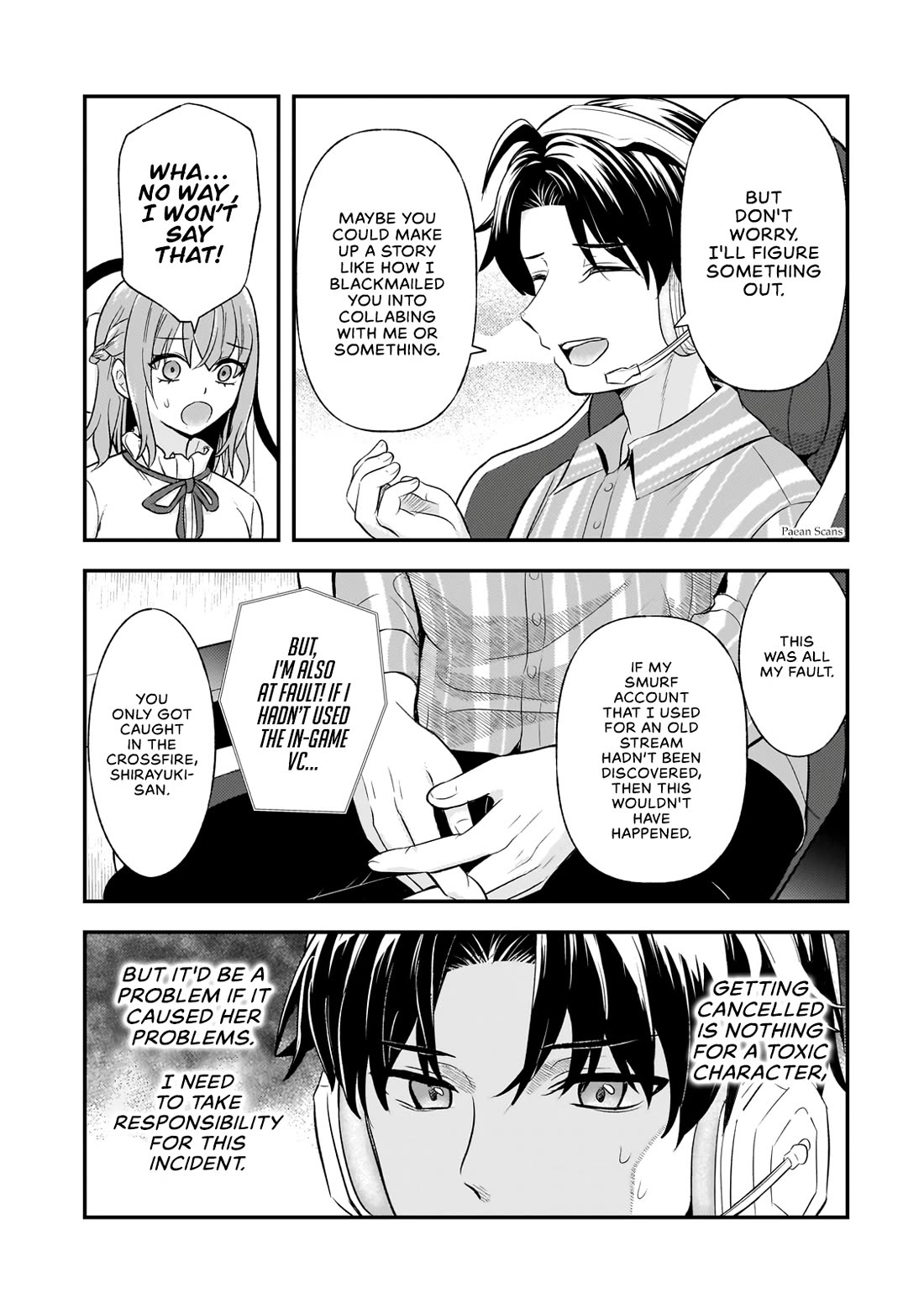 A Toxic 20-Year-Old Game Streamer Accidentally Reveals His Nice Personality Because He Forgot to End the Stream Chapter 5.1 page 10 - Chapter 5.1: Thank You for This Issue
