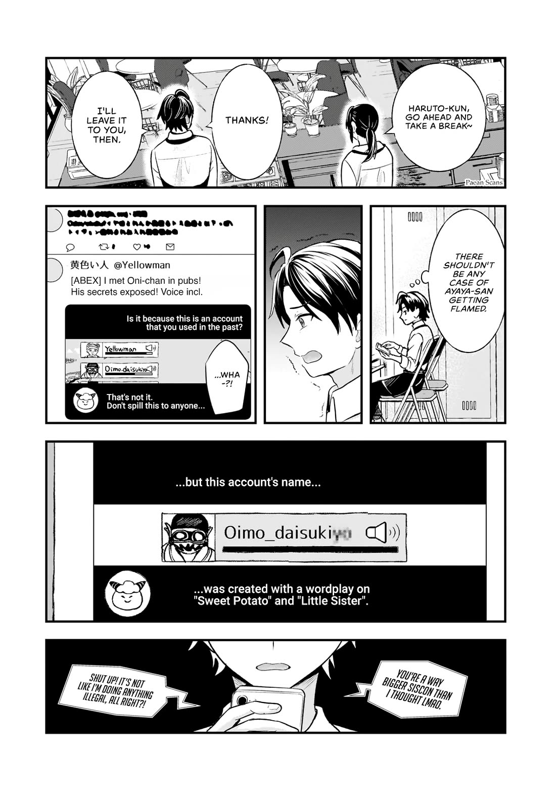 A Toxic 20-Year-Old Game Streamer Accidentally Reveals His Nice Personality Because He Forgot to End the Stream Chapter 5.1 page 13 - Chapter 5.1: Thank You for This Issue