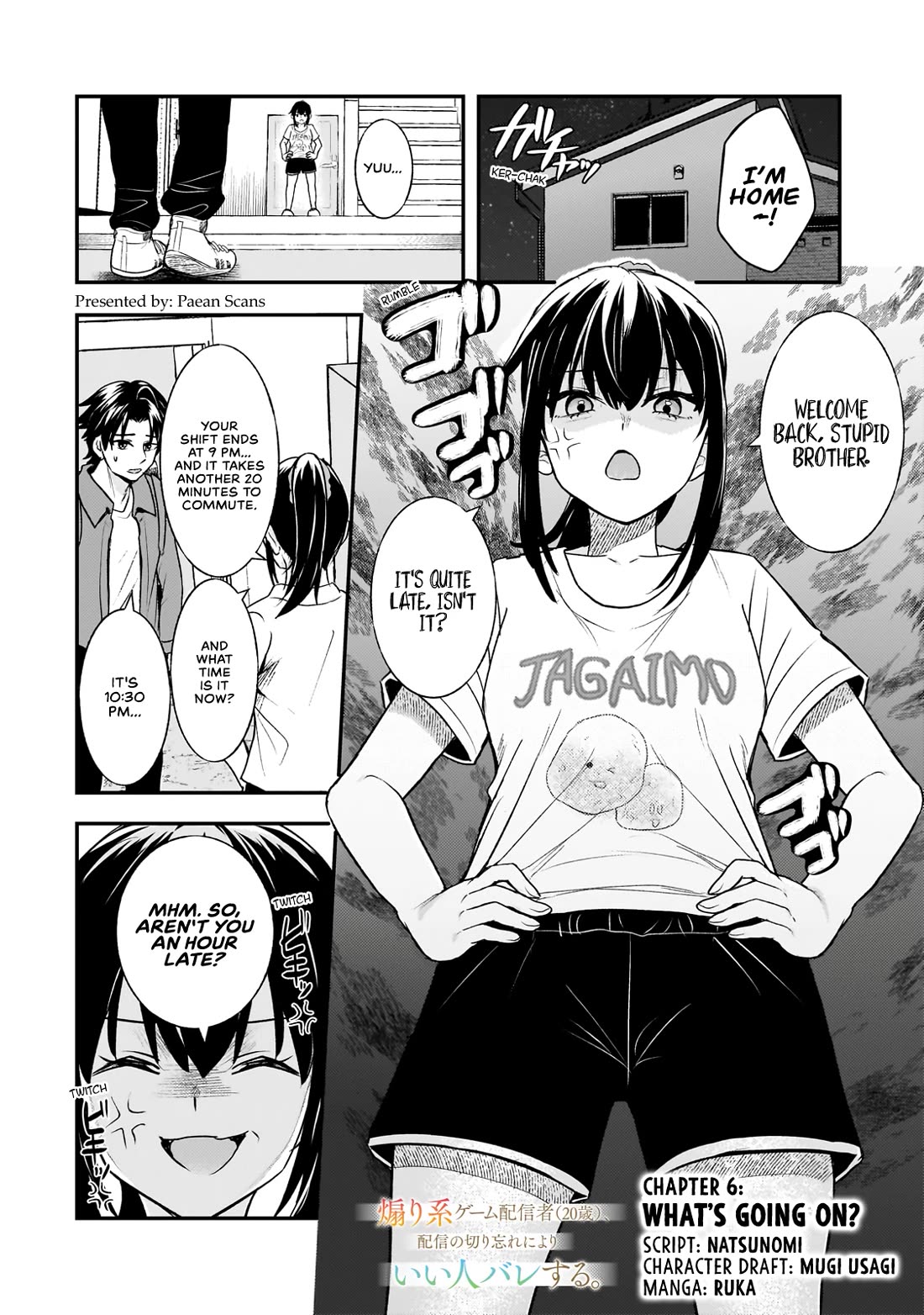 A Toxic 20-Year-Old Game Streamer Accidentally Reveals His Nice Personality Because He Forgot to End the Stream Chapter 6.1 page 1 - Chapter 6.1: What's Going On?