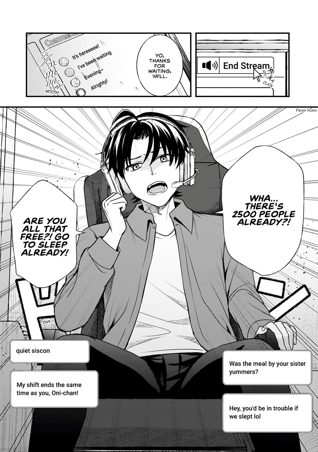 A Toxic 20-Year-Old Game Streamer Accidentally Reveals His Nice Personality Because He Forgot to End the Stream Chapter 6.1 page 15 - Chapter 6.1: What's Going On?