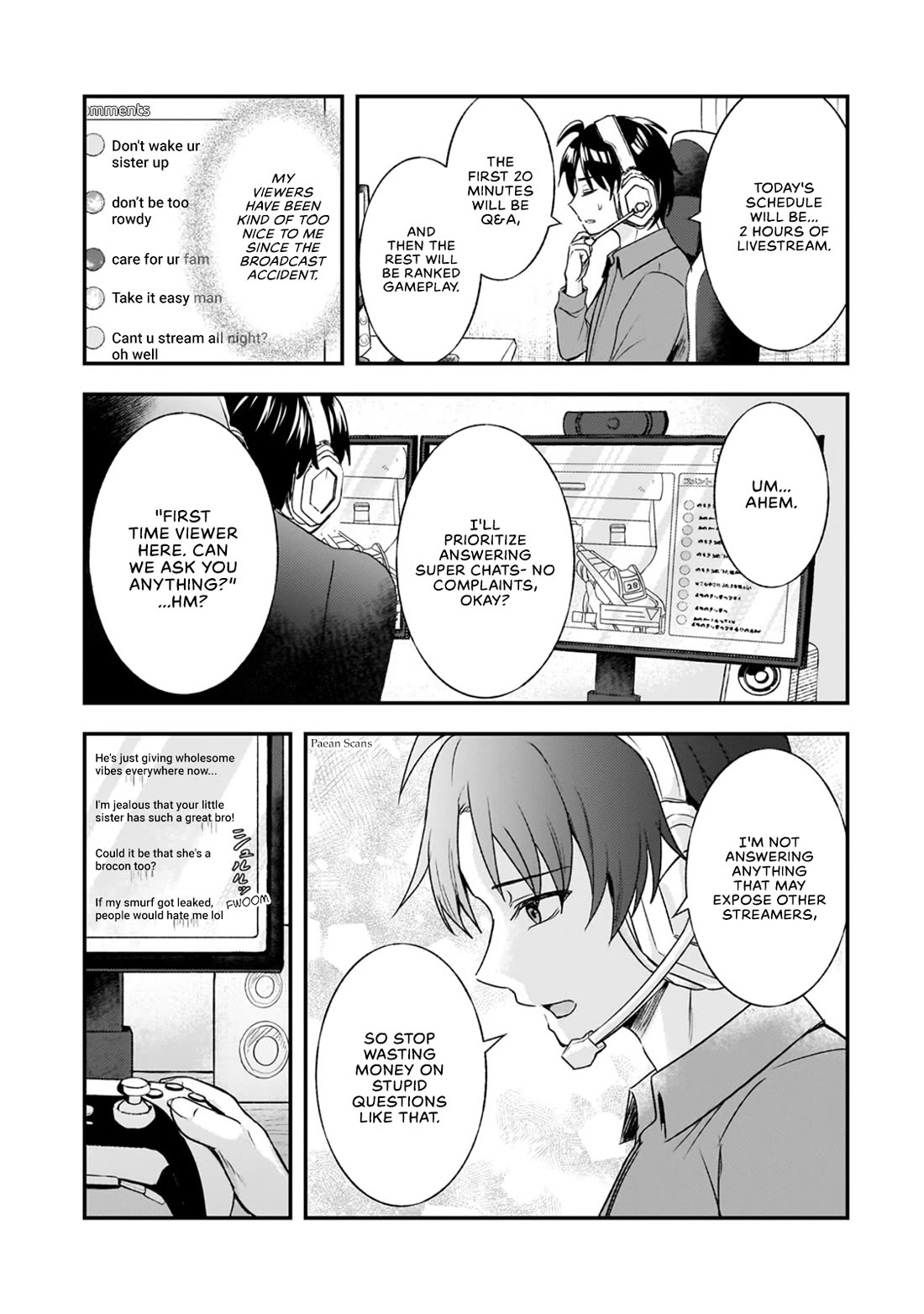 A Toxic 20-Year-Old Game Streamer Accidentally Reveals His Nice Personality Because He Forgot to End the Stream Chapter 6.2 page 1 - Chapter 6.2: What's Going On?