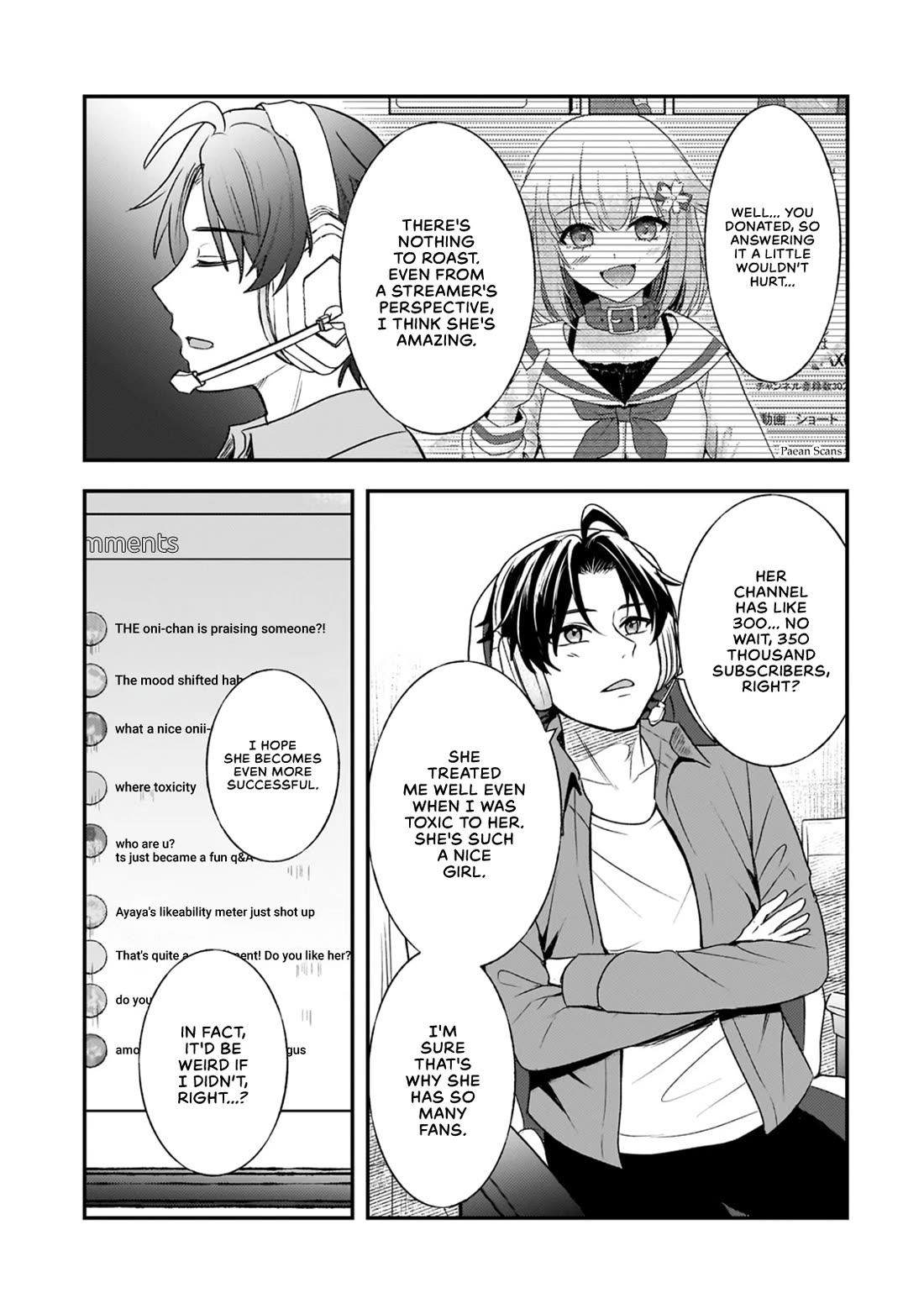 A Toxic 20-Year-Old Game Streamer Accidentally Reveals His Nice Personality Because He Forgot to End the Stream Chapter 6.2 page 7 - Chapter 6.2: What's Going On?