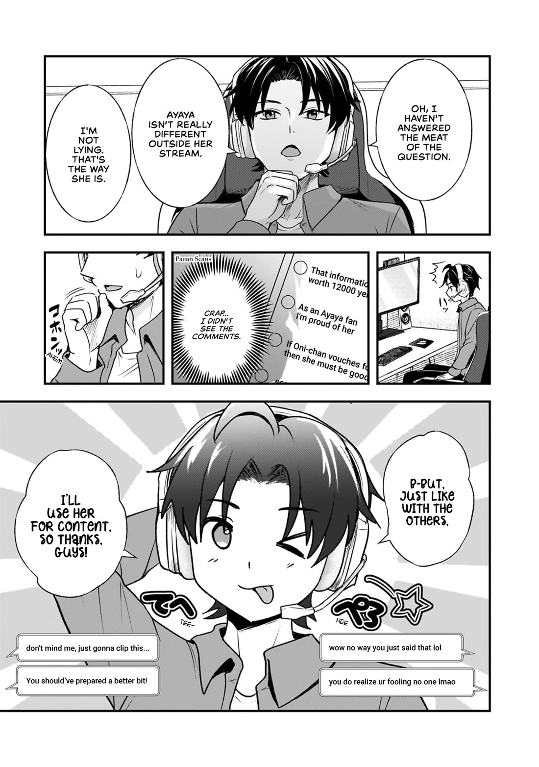 A Toxic 20-Year-Old Game Streamer Accidentally Reveals His Nice Personality Because He Forgot to End the Stream Chapter 6.2 page 8 - Chapter 6.2: What's Going On?