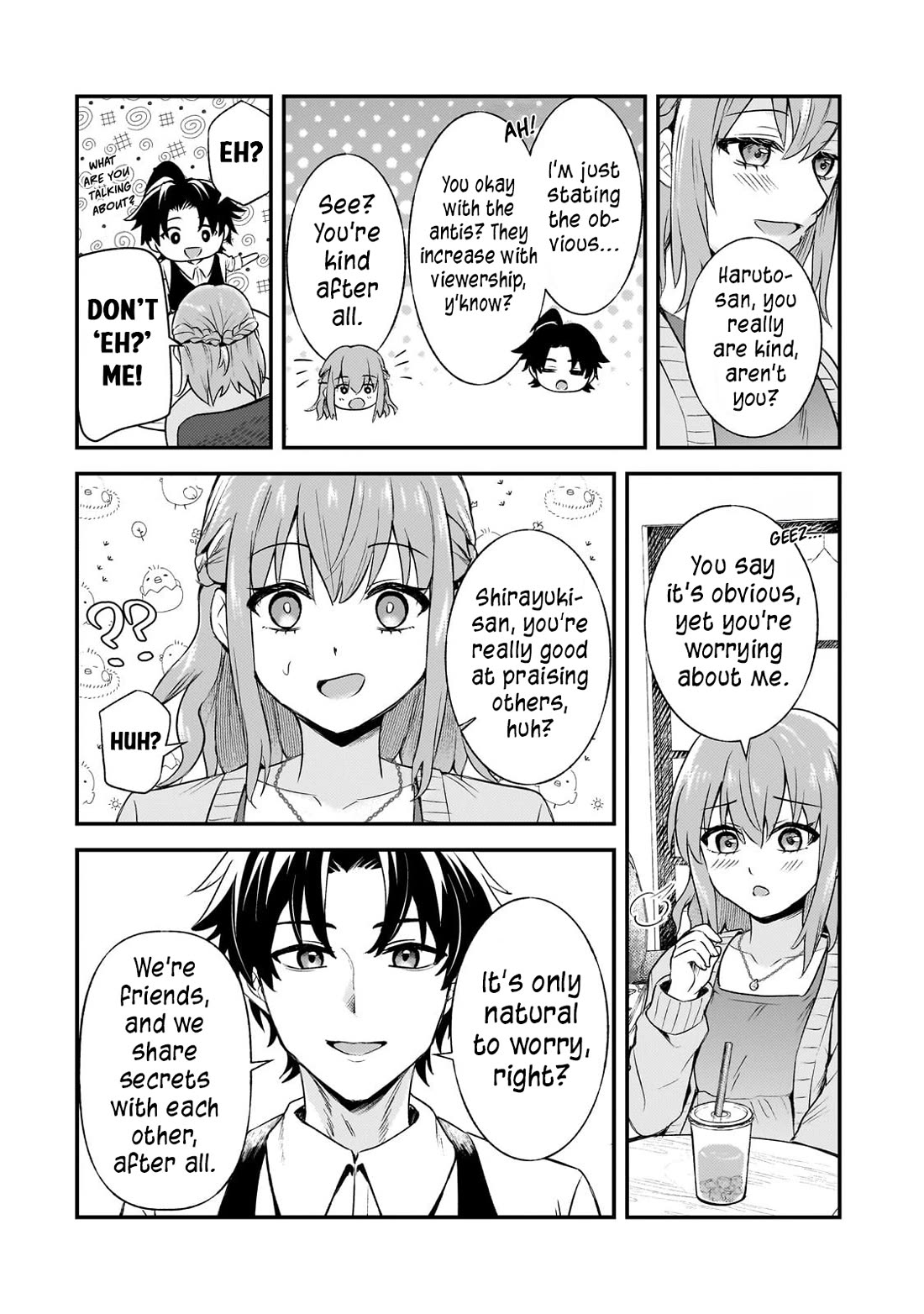 A Toxic 20-Year-Old Game Streamer Accidentally Reveals His Nice Personality Because He Forgot to End the Stream Chapter 7 page 11 - Chapter 7: The Next Goal