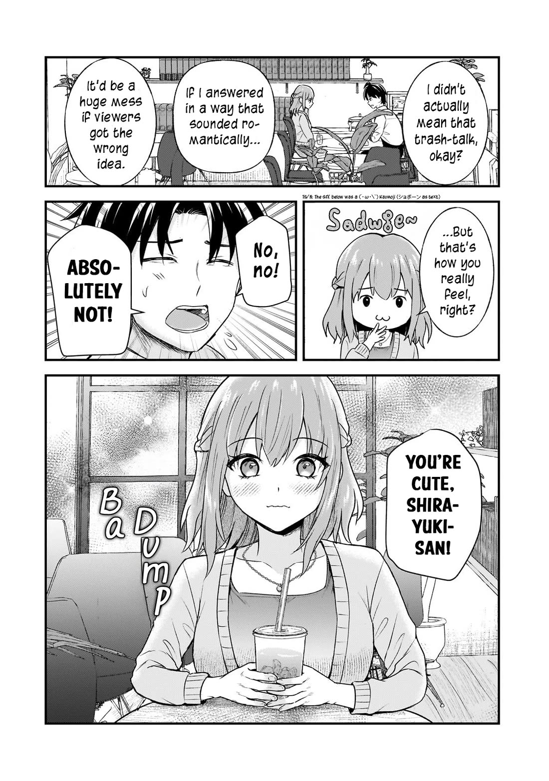 A Toxic 20-Year-Old Game Streamer Accidentally Reveals His Nice Personality Because He Forgot to End the Stream Chapter 7 page 7 - Chapter 7: The Next Goal