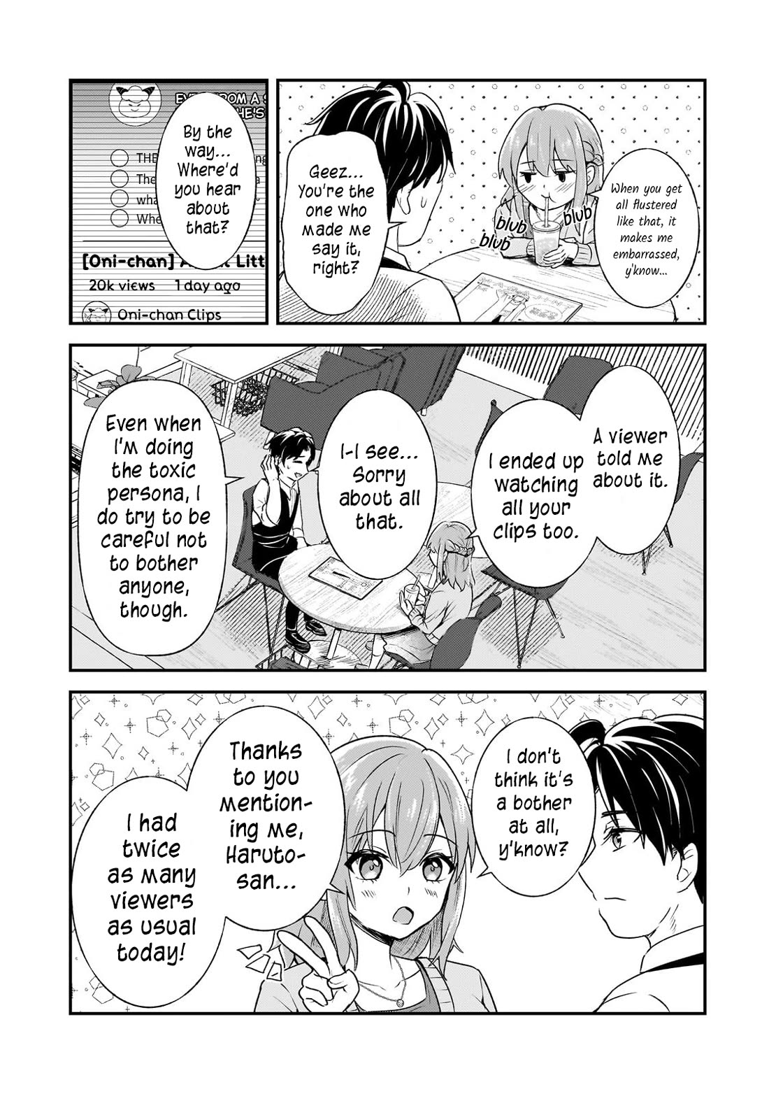 A Toxic 20-Year-Old Game Streamer Accidentally Reveals His Nice Personality Because He Forgot to End the Stream Chapter 7 page 8 - Chapter 7: The Next Goal