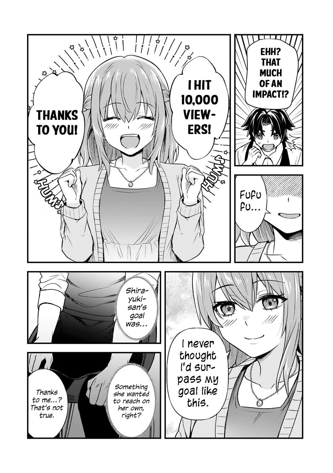A Toxic 20-Year-Old Game Streamer Accidentally Reveals His Nice Personality Because He Forgot to End the Stream Chapter 7 page 9 - Chapter 7: The Next Goal