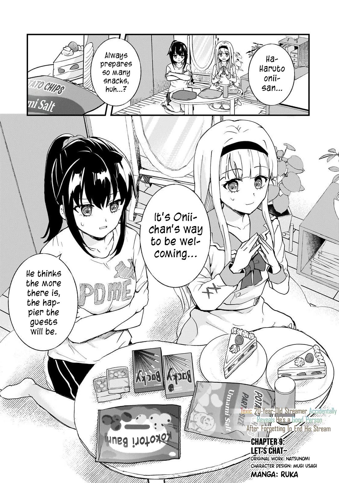 A Toxic 20-Year-Old Game Streamer Accidentally Reveals His Nice Personality Because He Forgot to End the Stream Chapter 9 page 1 - Chapter 9: Let’s Chat~