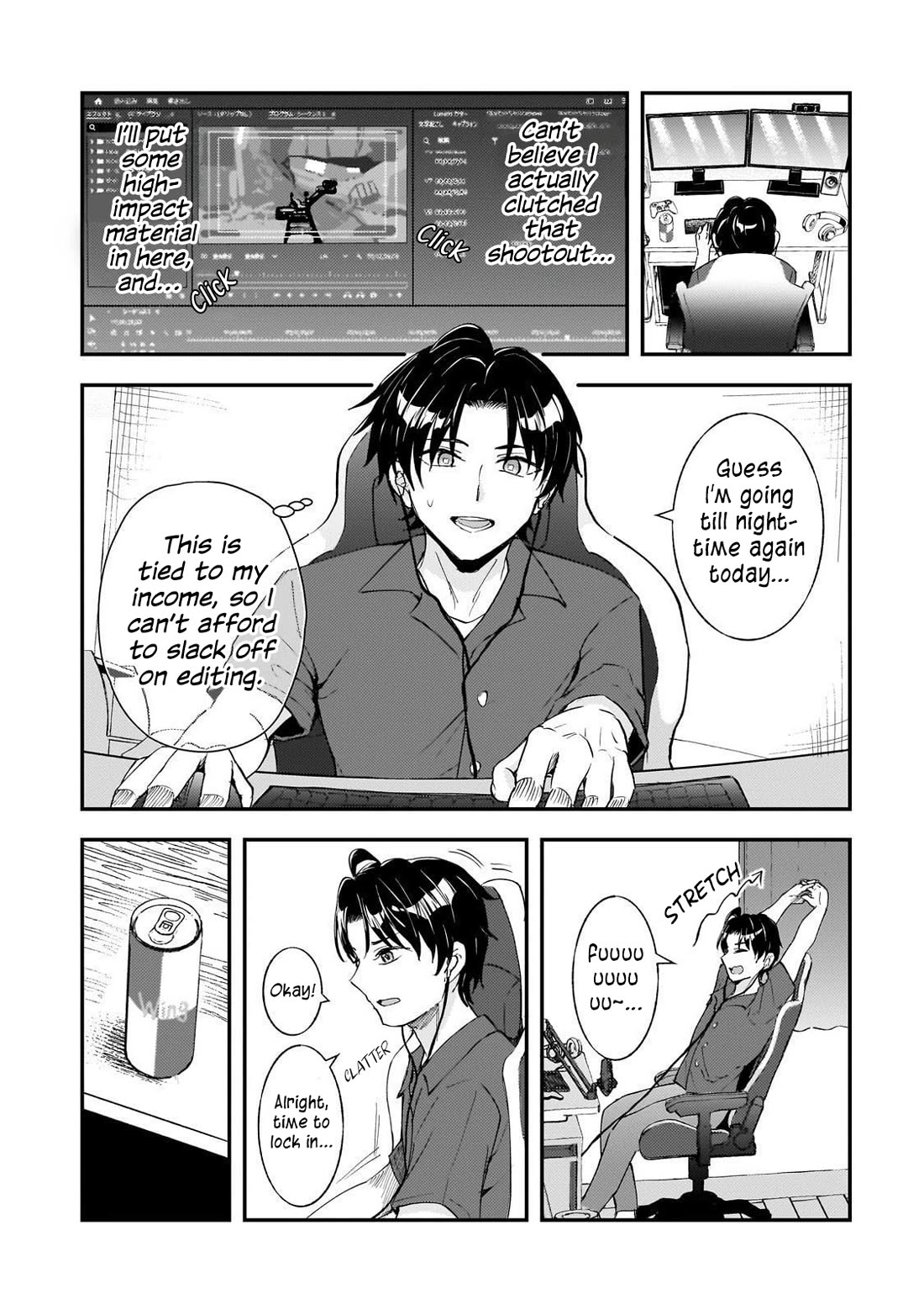 A Toxic 20-Year-Old Game Streamer Accidentally Reveals His Nice Personality Because He Forgot to End the Stream Chapter 9 page 14 - Chapter 9: Let’s Chat~