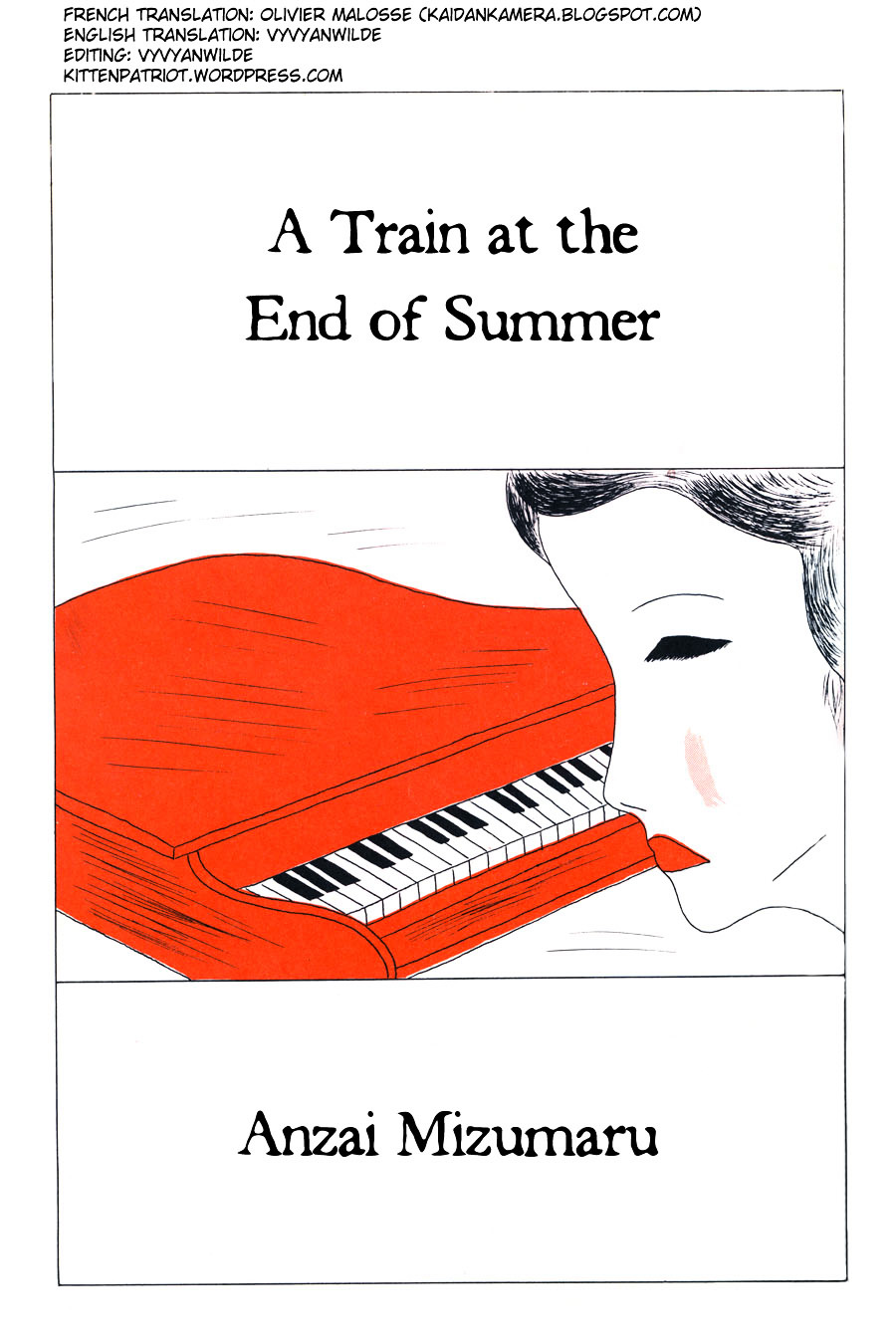 A Train at the End of Summer Chapter 0 page 1 - Chapter 0 : A Train at the End of Summer (7.7.1975)