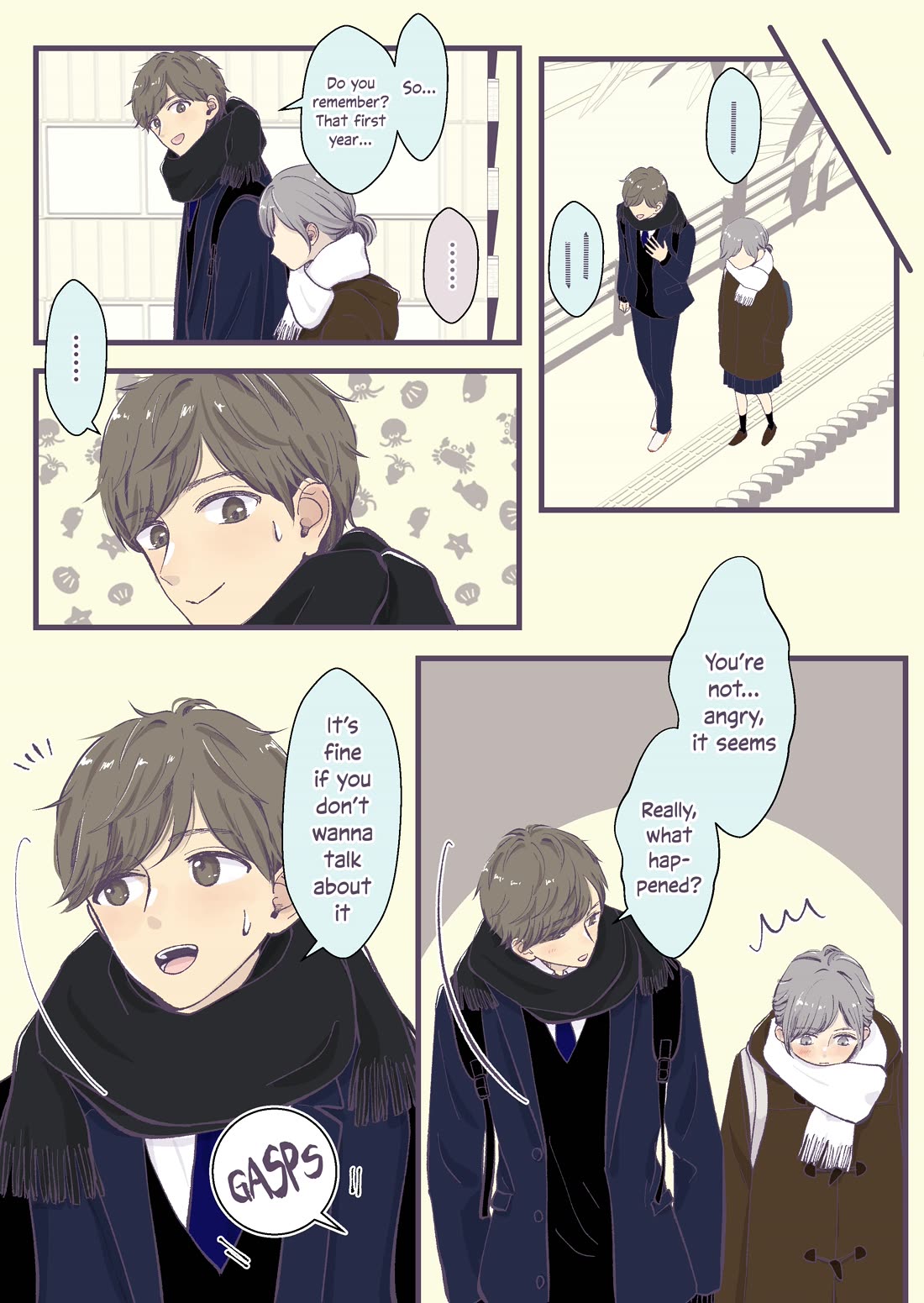 A Two-Year Age Gap Between Childhood Friends Chapter 13.1 page 5 - Chapter 13.1: High School Arc (First Time) Part 1