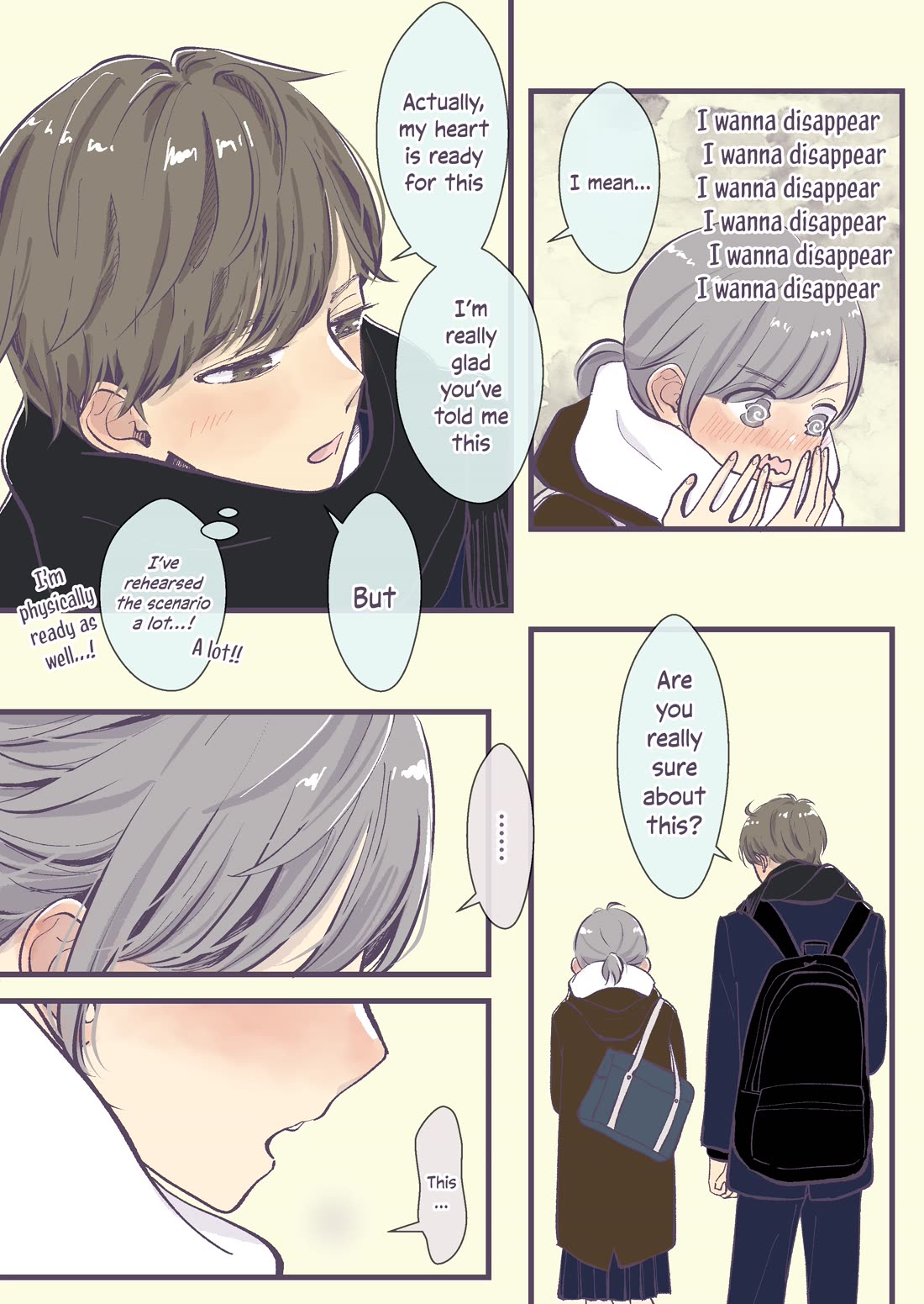 A Two-Year Age Gap Between Childhood Friends Chapter 13.1 page 8 - Chapter 13.1: High School Arc (First Time) Part 1