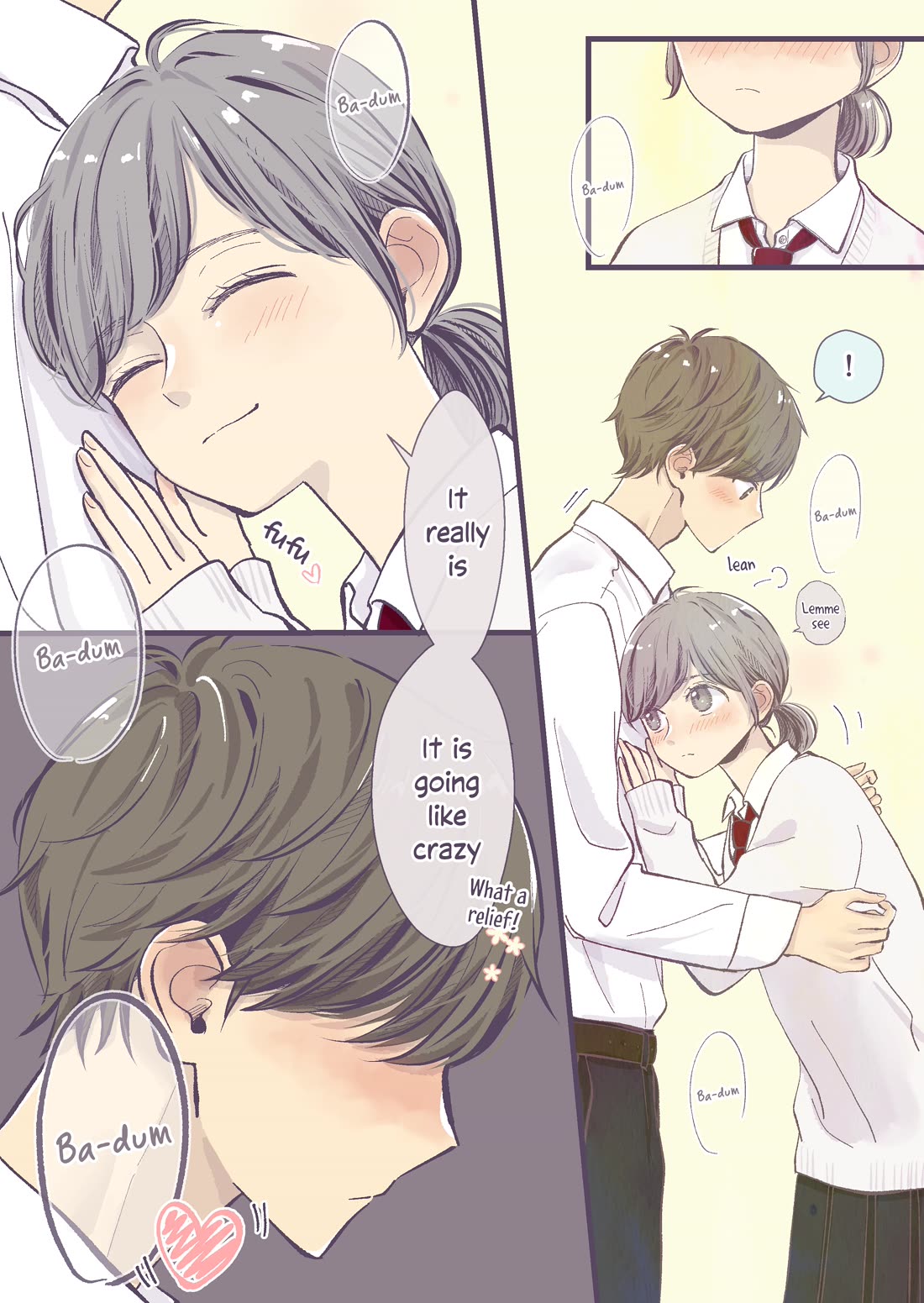 A Two-Year Age Gap Between Childhood Friends Chapter 13.3 page 4 - Chapter 13.3: High School Arc (First Time) Part 3