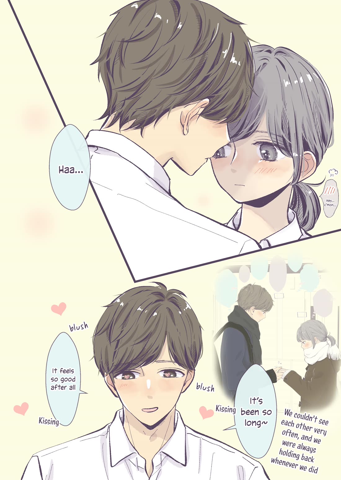 A Two-Year Age Gap Between Childhood Friends Chapter 13.3 page 6 - Chapter 13.3: High School Arc (First Time) Part 3