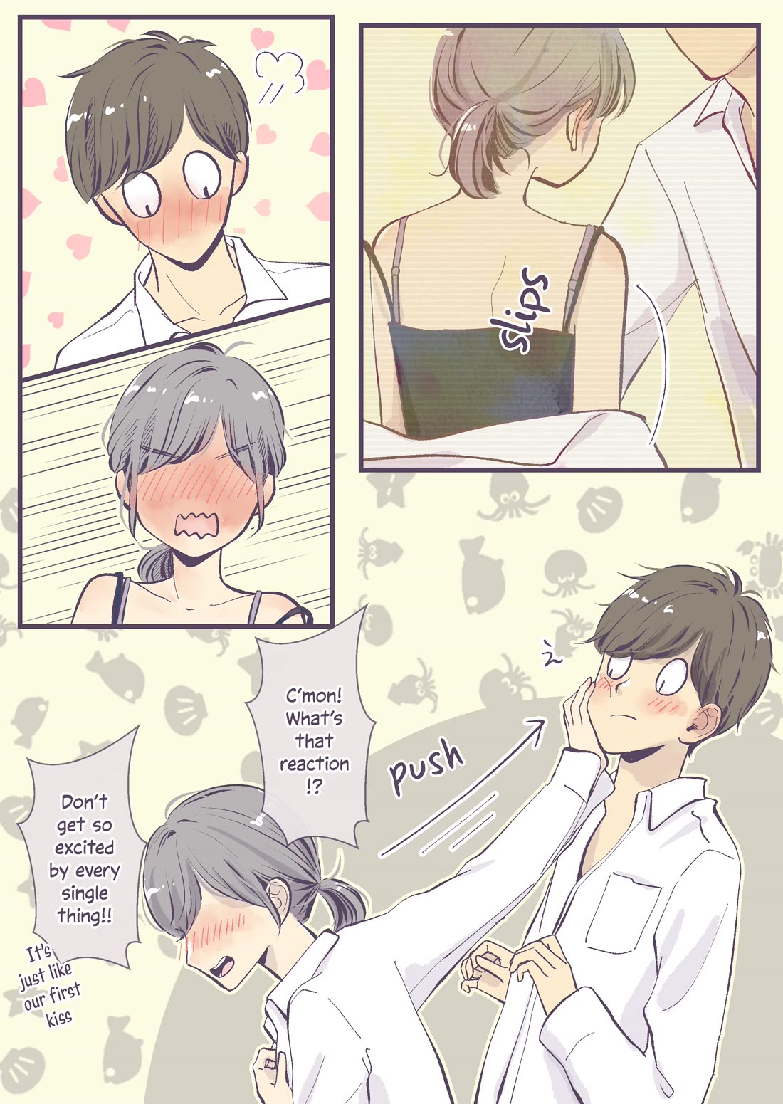 A Two-Year Age Gap Between Childhood Friends Chapter 13.4 page 3 - Chapter 13.4: High School Arc (First Time) Part 4