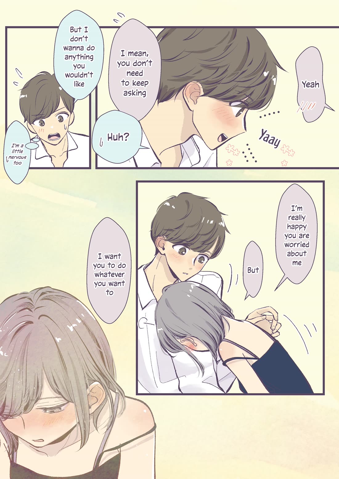 A Two-Year Age Gap Between Childhood Friends Chapter 13.5 page 4 - Chapter 13.5: High School Arc (First Time) Part 5