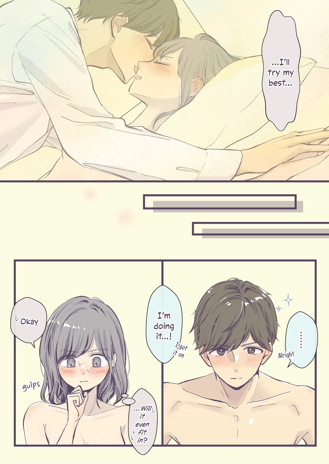 A Two-Year Age Gap Between Childhood Friends Chapter 13.5 page 8 - Chapter 13.5: High School Arc (First Time) Part 5