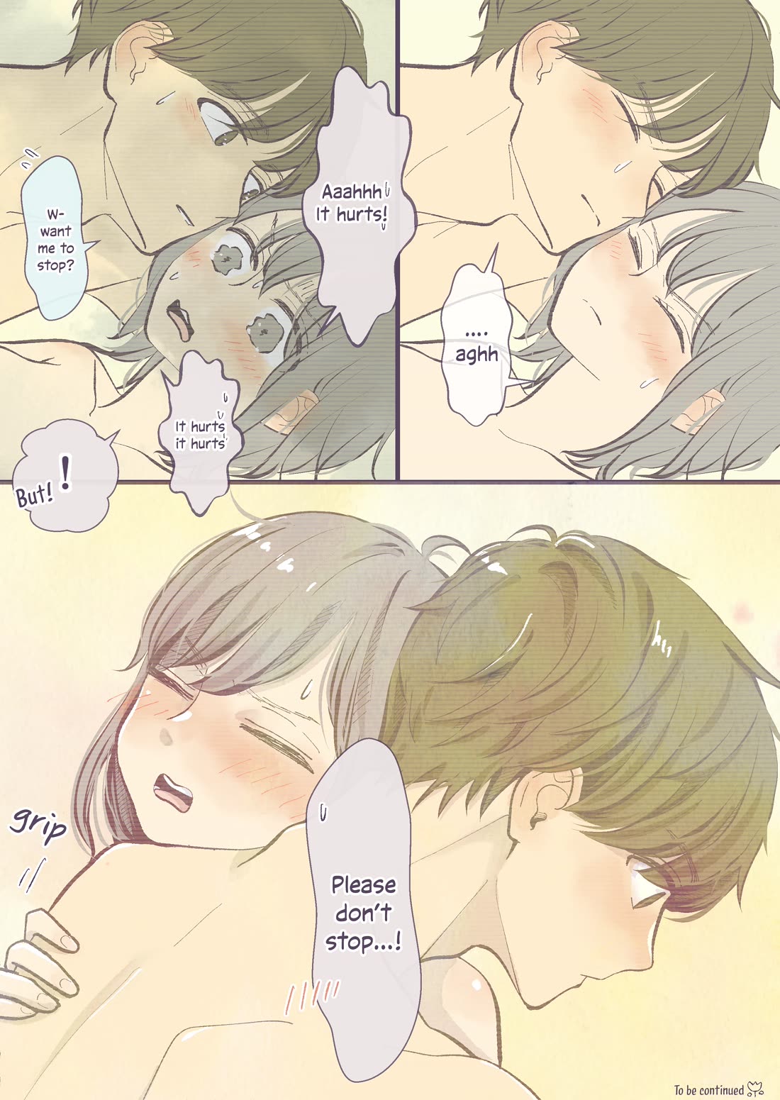 A Two-Year Age Gap Between Childhood Friends Chapter 13.5 page 9 - Chapter 13.5: High School Arc (First Time) Part 5