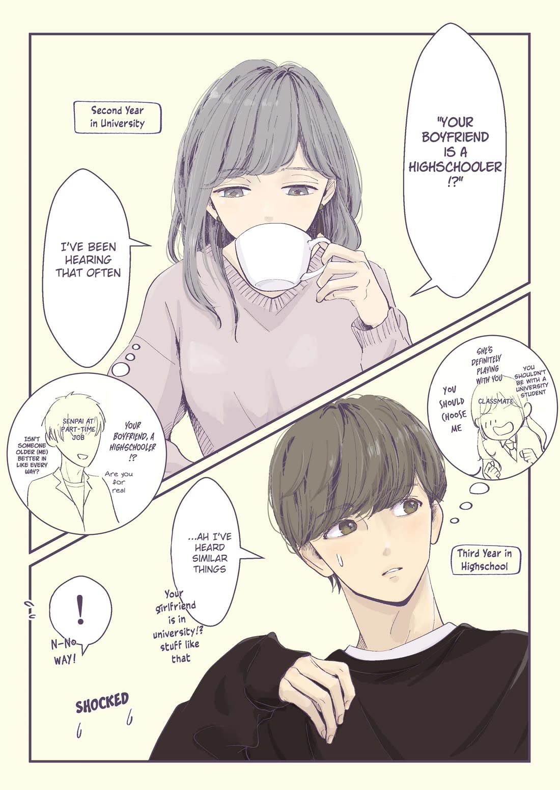 A Two-Year Age Gap Between Childhood Friends Chapter 16 page 1 - Chapter 16