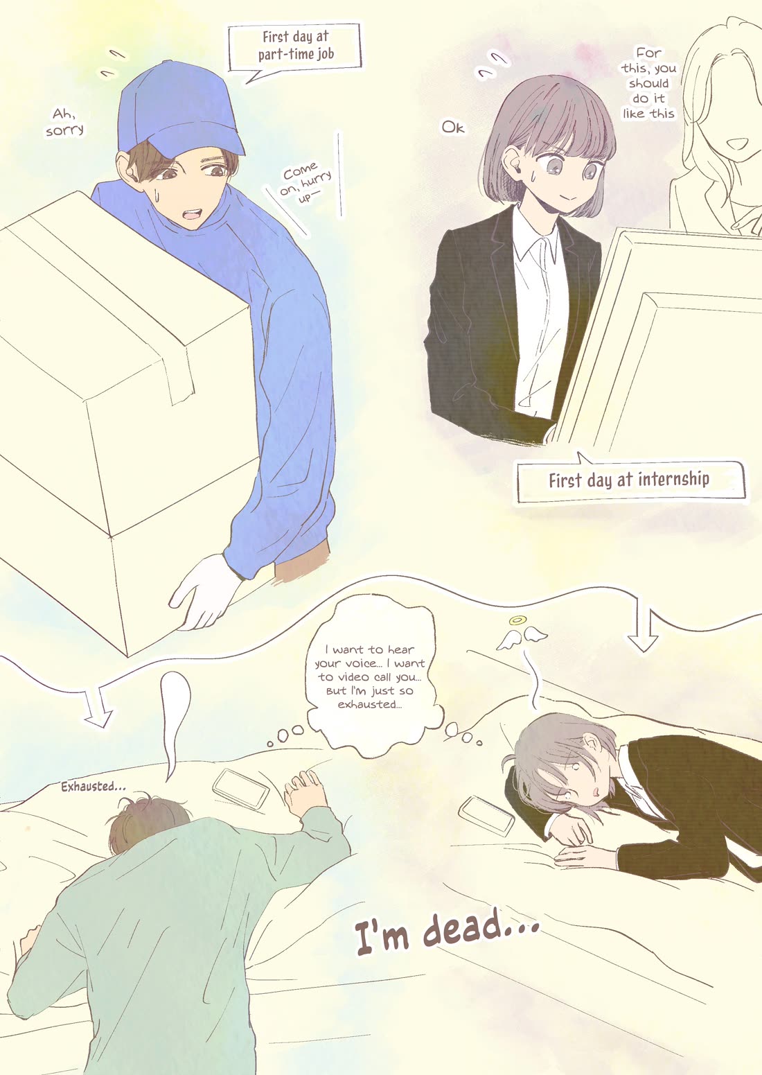 A Two-Year Age Gap Between Childhood Friends Chapter 24.1 page 1 - Chapter 24.1