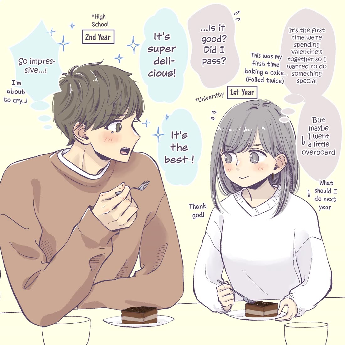 A Two-Year Age Gap Between Childhood Friends Chapter 34 page 6 - Chapter 34: Working Adult Arc Part 7 “Valentines”