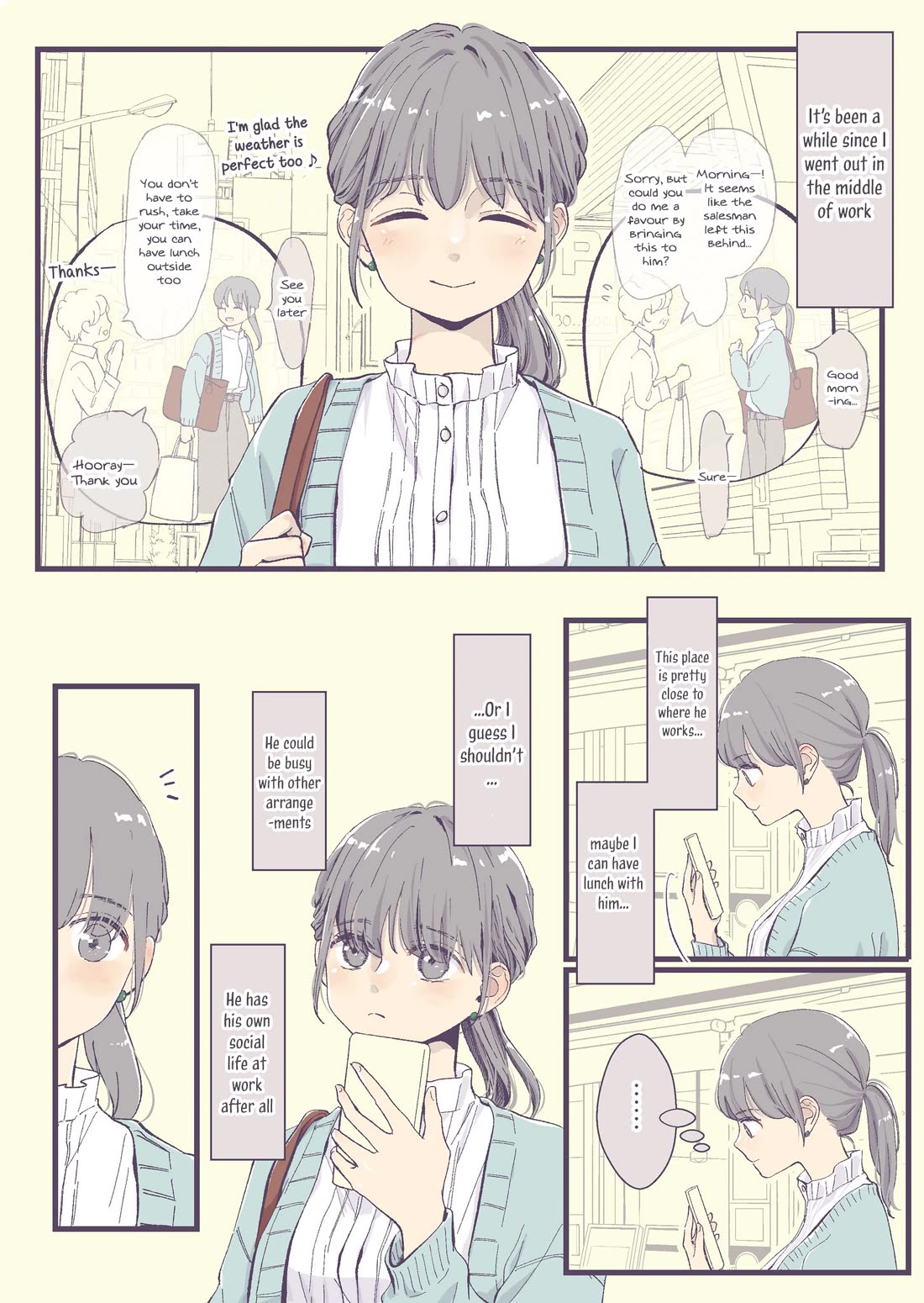 A Two-Year Age Gap Between Childhood Friends Chapter 35 page 1 - Chapter 35: Working Adult Arc Part 8