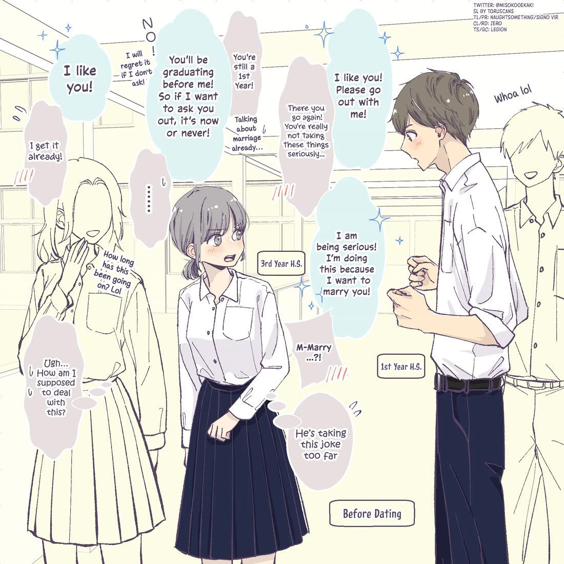 A Two-Year Age Gap Between Childhood Friends Chapter 39 page 1 - Chapter 39: Proposal Part 1