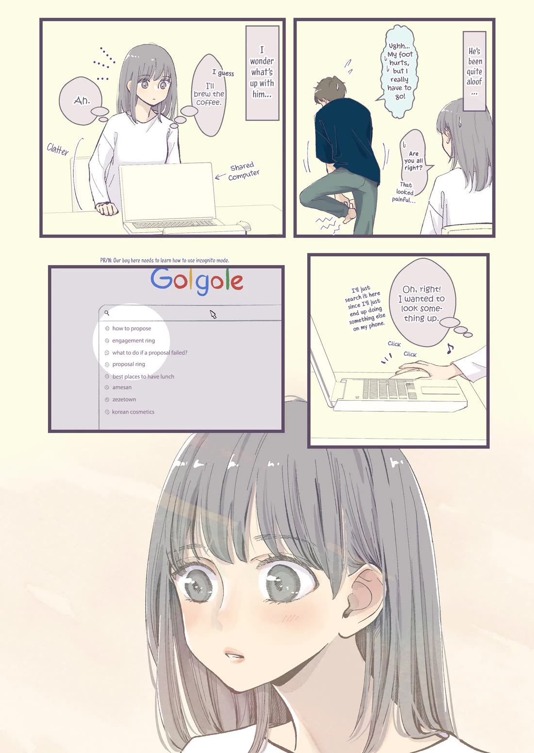 A Two-Year Age Gap Between Childhood Friends Chapter 40 page 2 - Chapter 40: Proposal Part 2